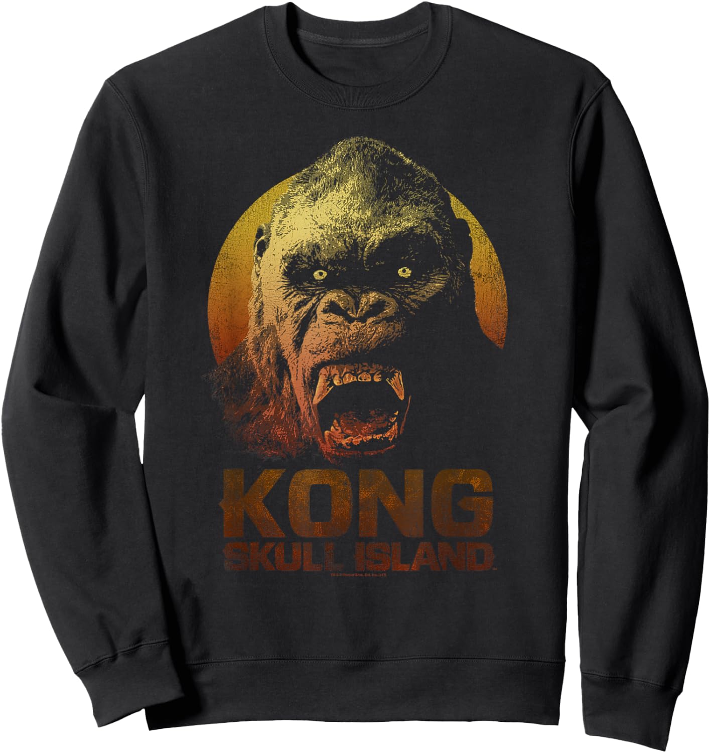 Kong: Skull Island Kong Sweatshirt - Sweatshirt | Black