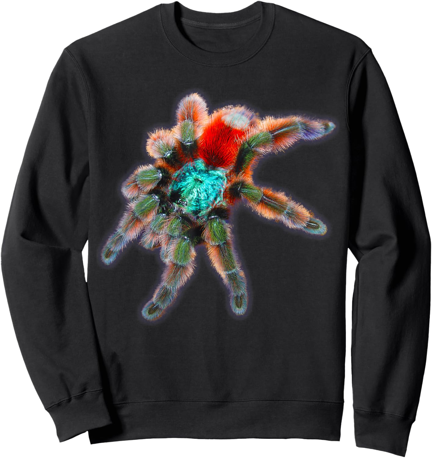 Tarantula Colorful Spider Antilles Pinktoe Sweatshirt - Sweatshirt | Black