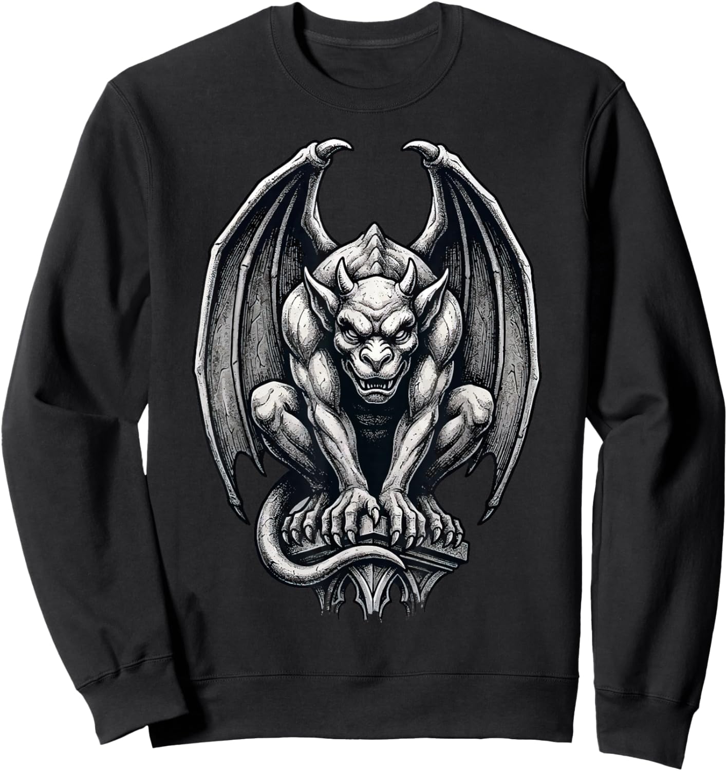 Gargoyle Sweatshirt - Sweatshirt | Black