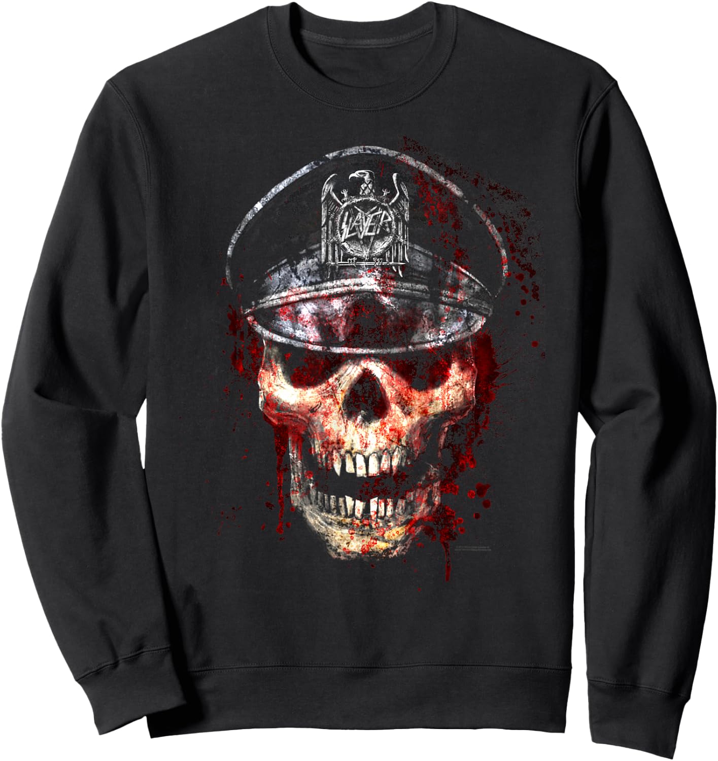 Slayer Eagle Crest Sweatshirt - Sweatshirt | Black