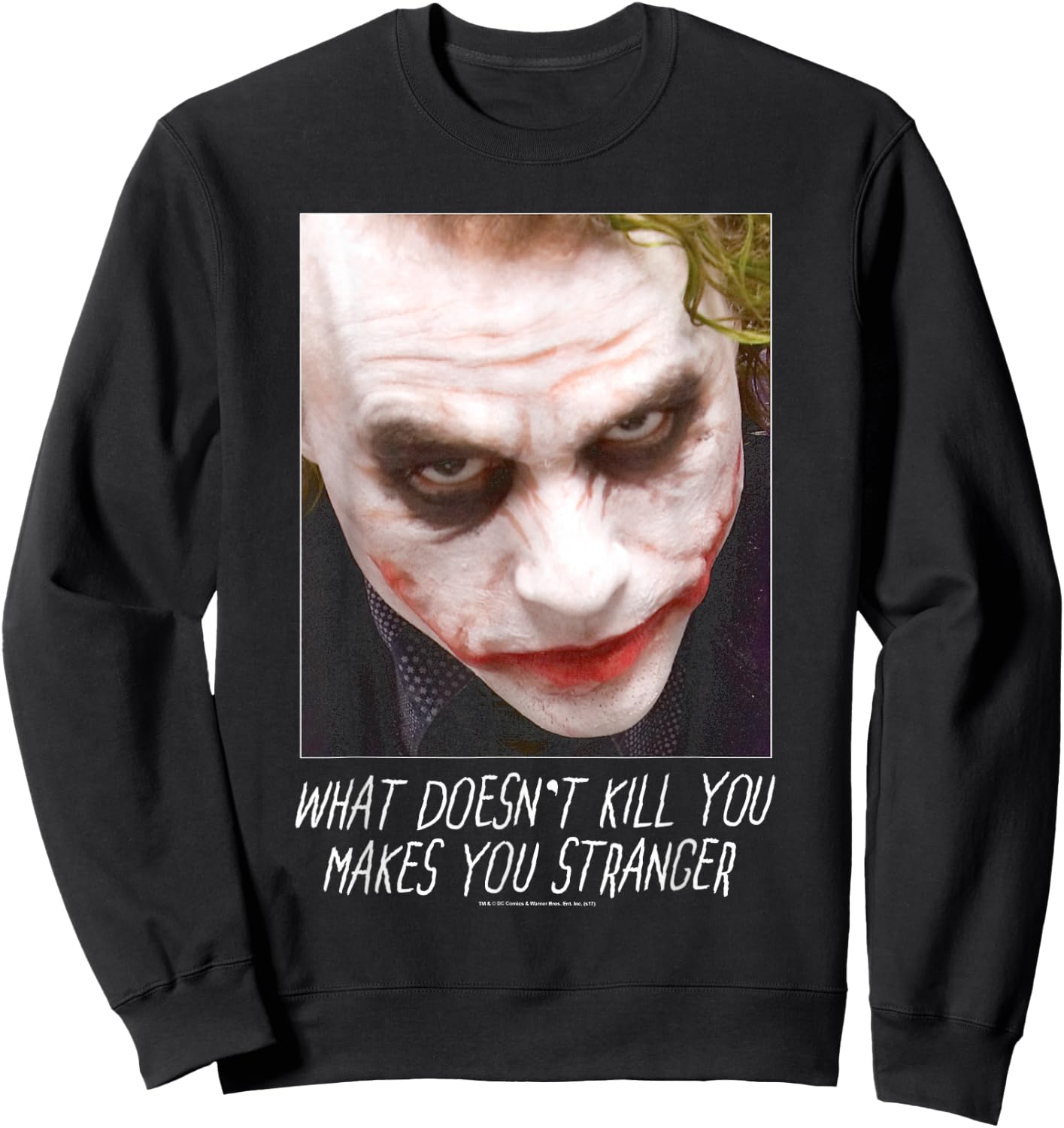 Batman Dark Knight Joker Stranger Sweatshirt - Sweatshirt | Black