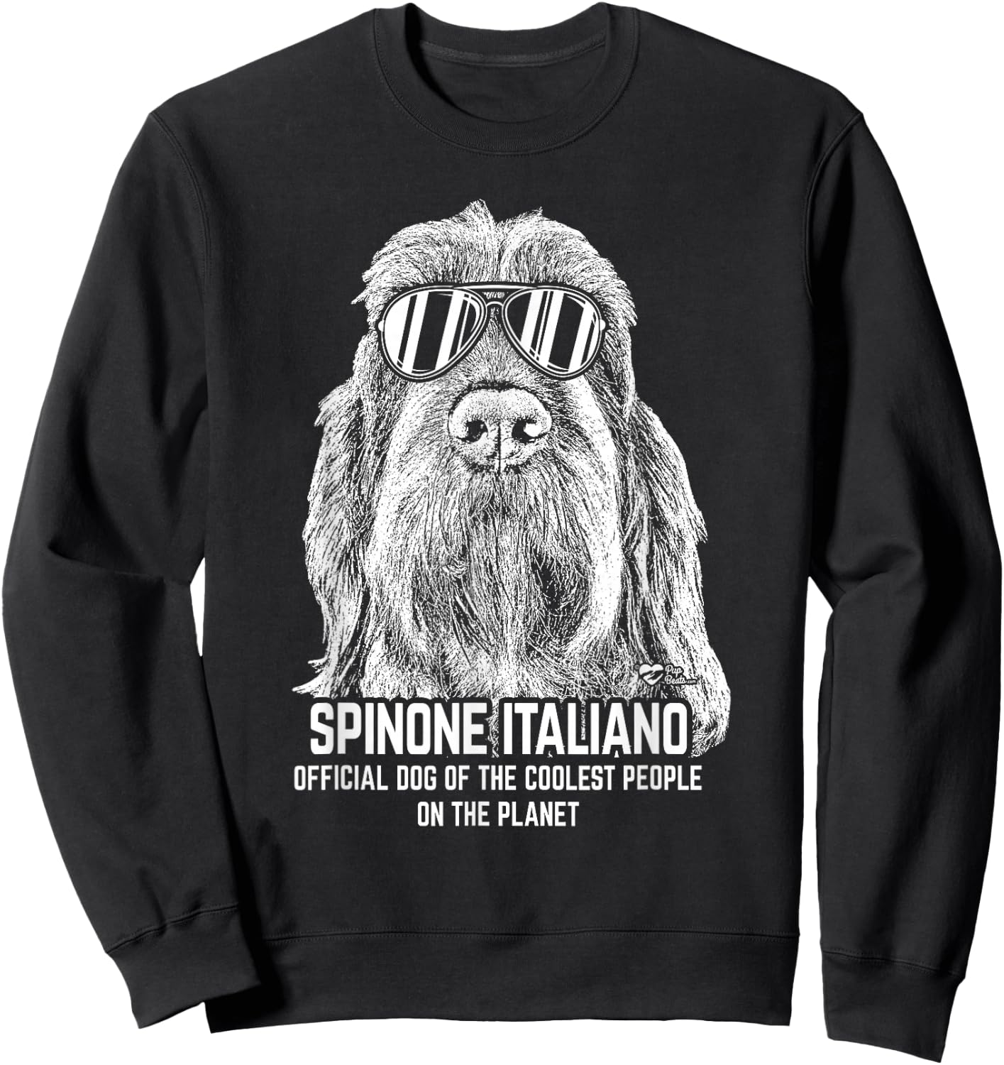 Italian Spinone Official Dog of the Coolest Sweatshirt - Sweatshirt | Black