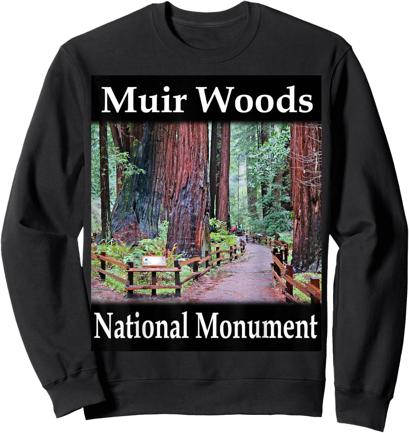 Yellow House Outlet: Muir Woods National Monument Sweatshirt - Sweatshirt | Black