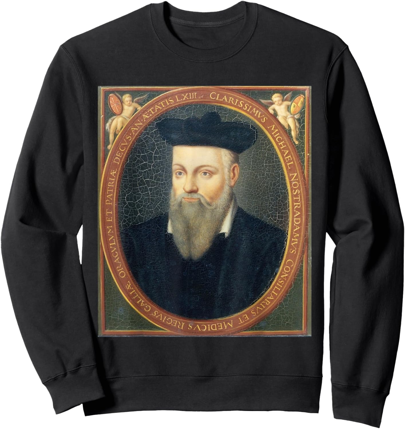 Nostradamus Nostradamus Seer Predictions Sweatshirt - Sweatshirt | Black