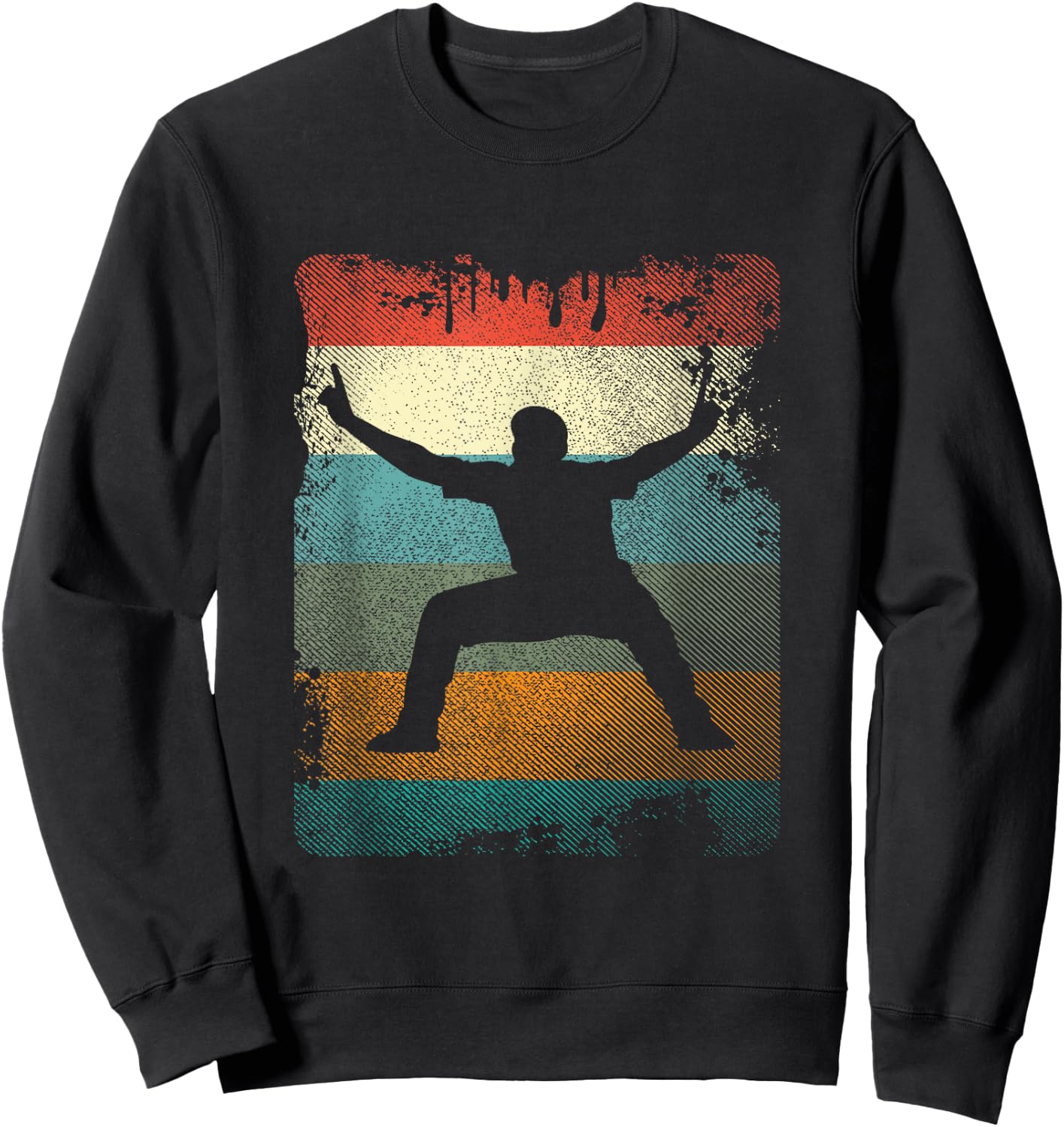 Vintage Baseball Umpire Retro Baseball Fan Shirt Gift Sweatshirt - Sweatshirt | Black