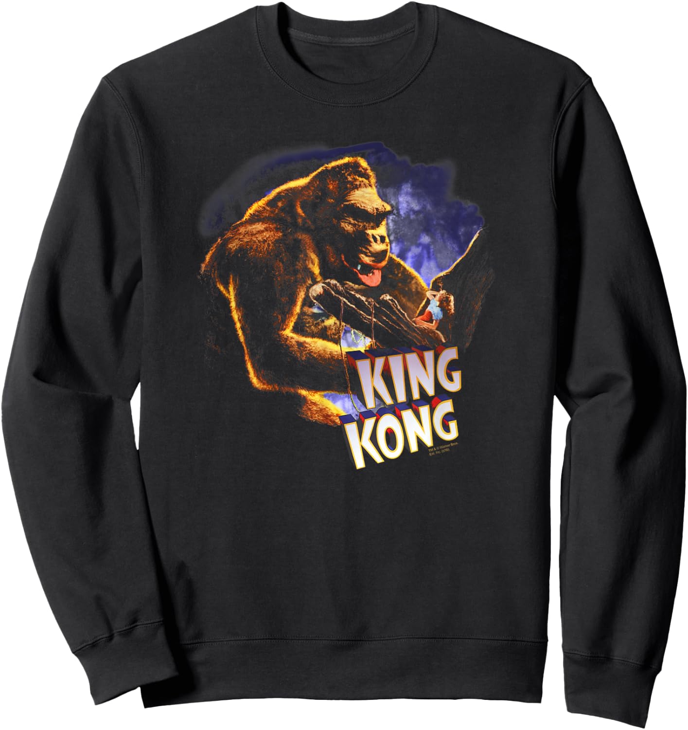 King Kong Kong and Ann T Shirt Sweatshirt - Sweatshirt | Black