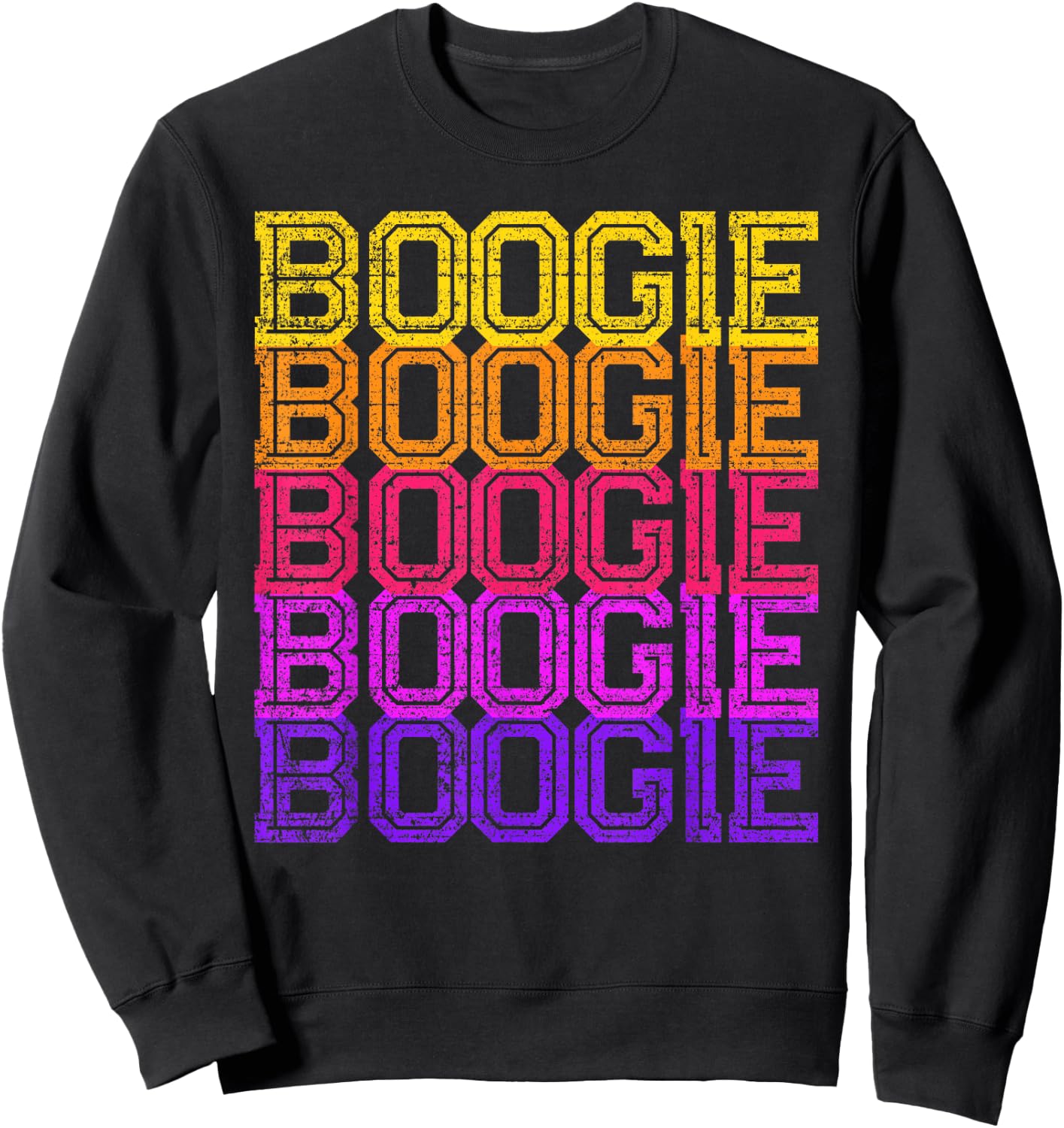 Retro Boogie Sweatshirt - Sweatshirt | Black