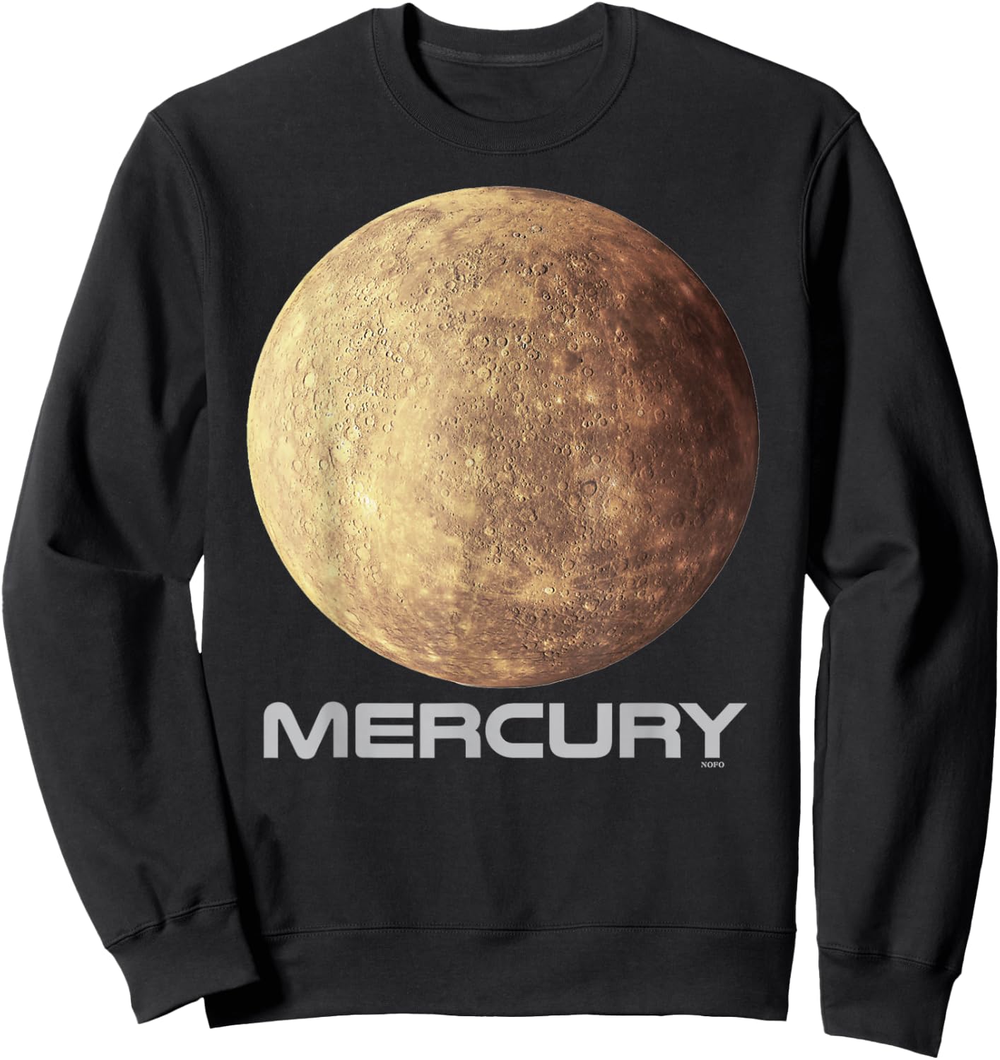Mercury Shirt, Solar System Planet Sweatshirt - Sweatshirt | Black