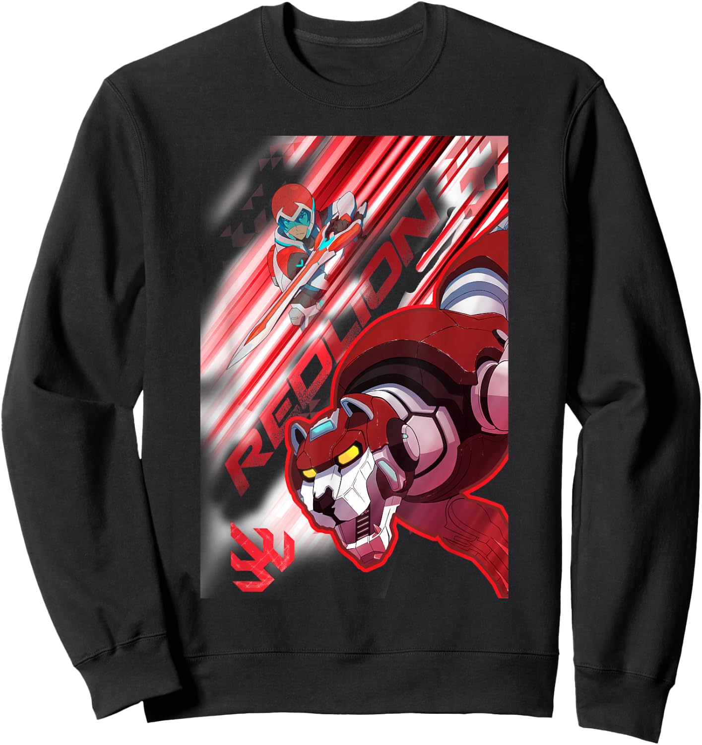 Voltron Legendary Defender Red Lion Keith Sweatshirt - Sweatshirt | Black