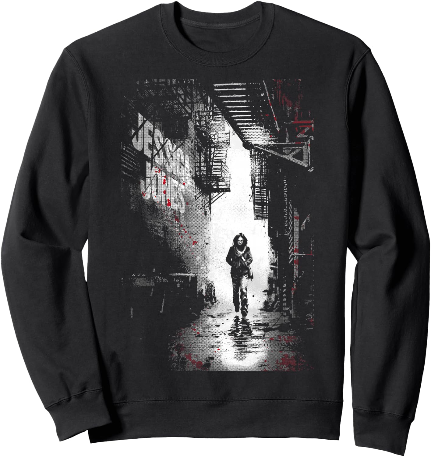 Marvel Jessica Jones Scene Sweatshirt - Sweatshirt | Black