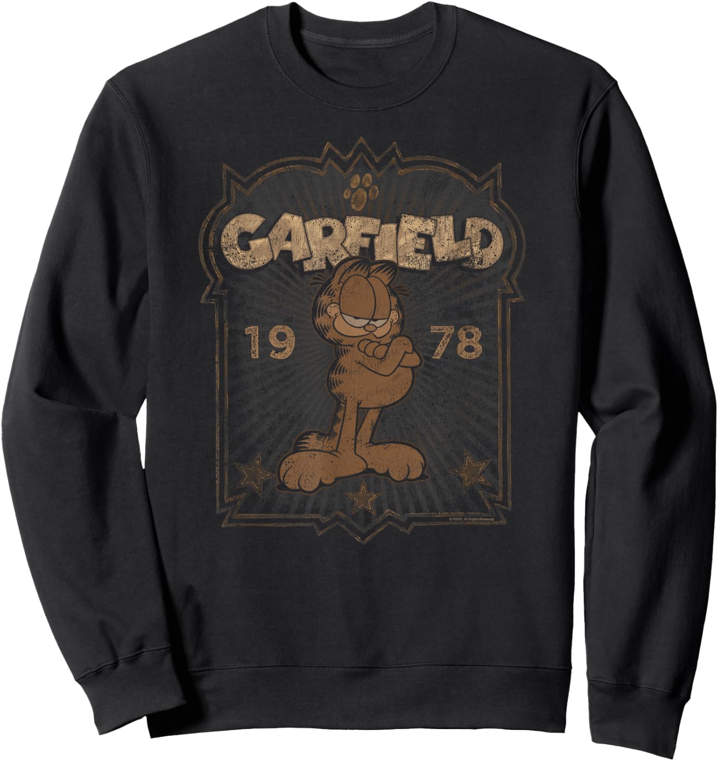 Garfield Est. 1978 Sweatshirt - Sweatshirt | Black