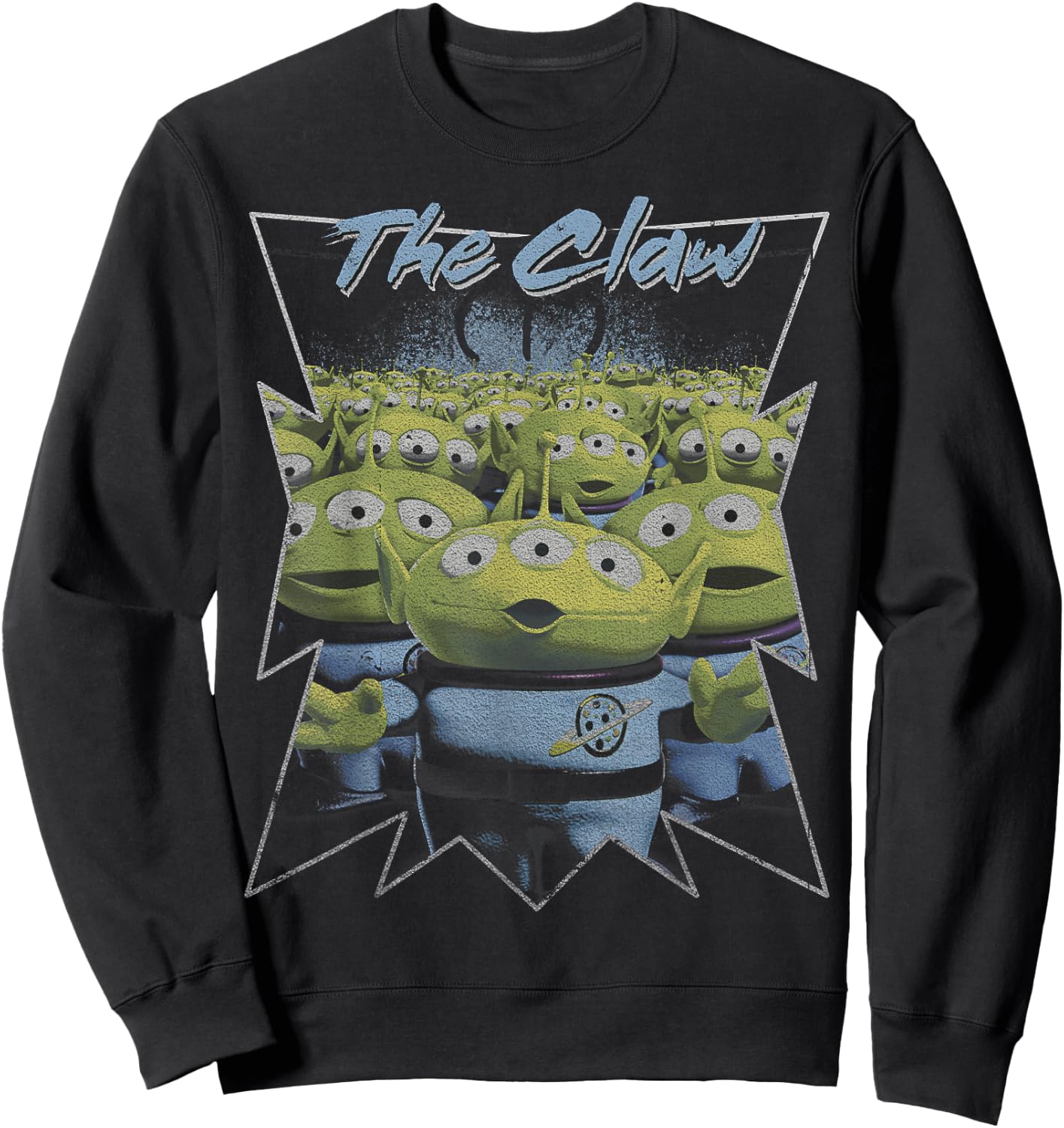 Disney Pixar Toy Story Aliens The Claw Portrait Sweatshirt - Sweatshirt | Black