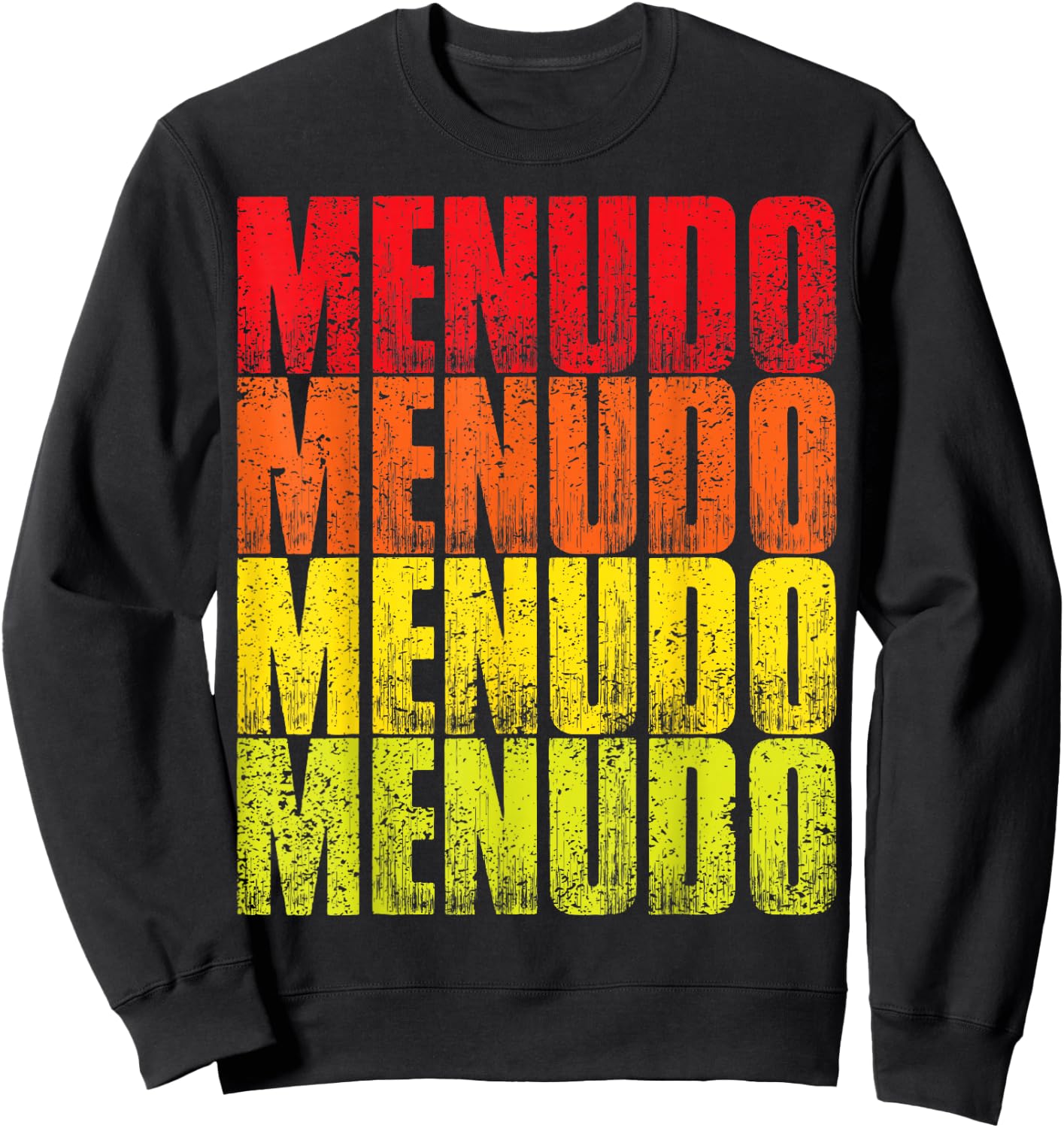 Classic Vintage Retro Menudo T- Shirt Sweatshirt - Sweatshirt | Black