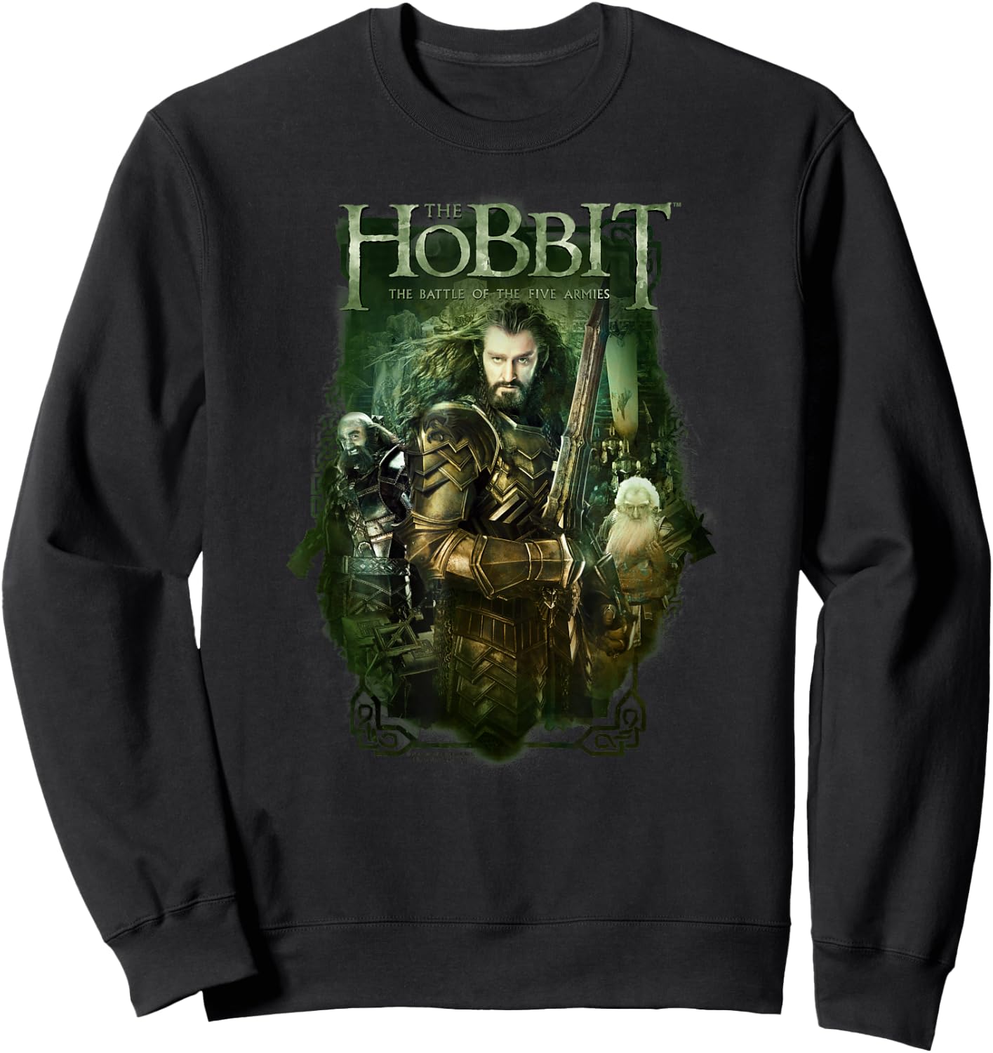 Hobbit King Thorin and Company T Shirt Sweatshirt - Sweatshirt | Black