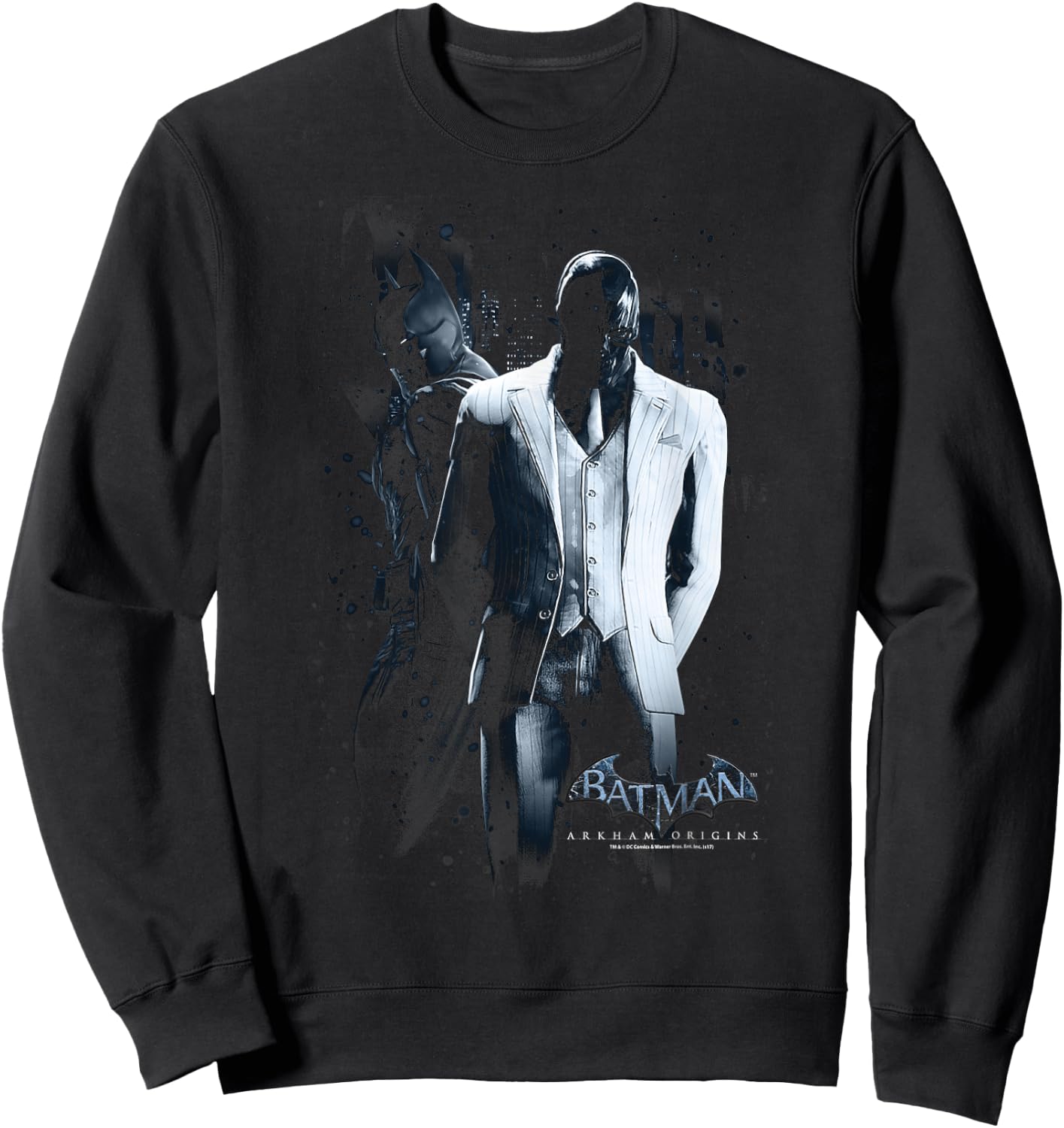 Batman: Arkham Origins Black Mask T Shirt Sweatshirt - Sweatshirt | Black