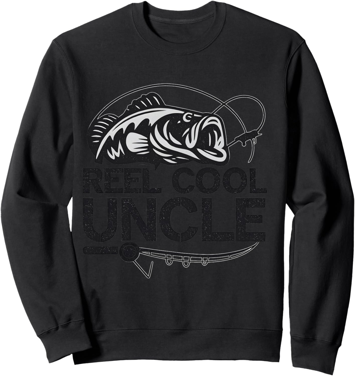 Reel Cool Uncle Sweatshirt - Sweatshirt | Black