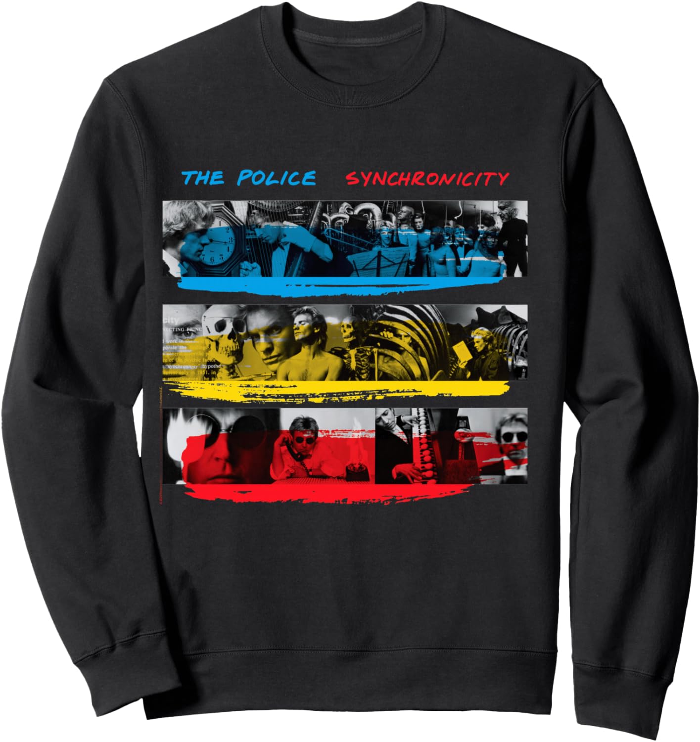 Official The Police Synchronicity resized Sweatshirt - Sweatshirt | Black