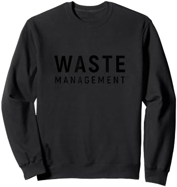 Waste Management Design Sweatshirt - Sweatshirt | Black