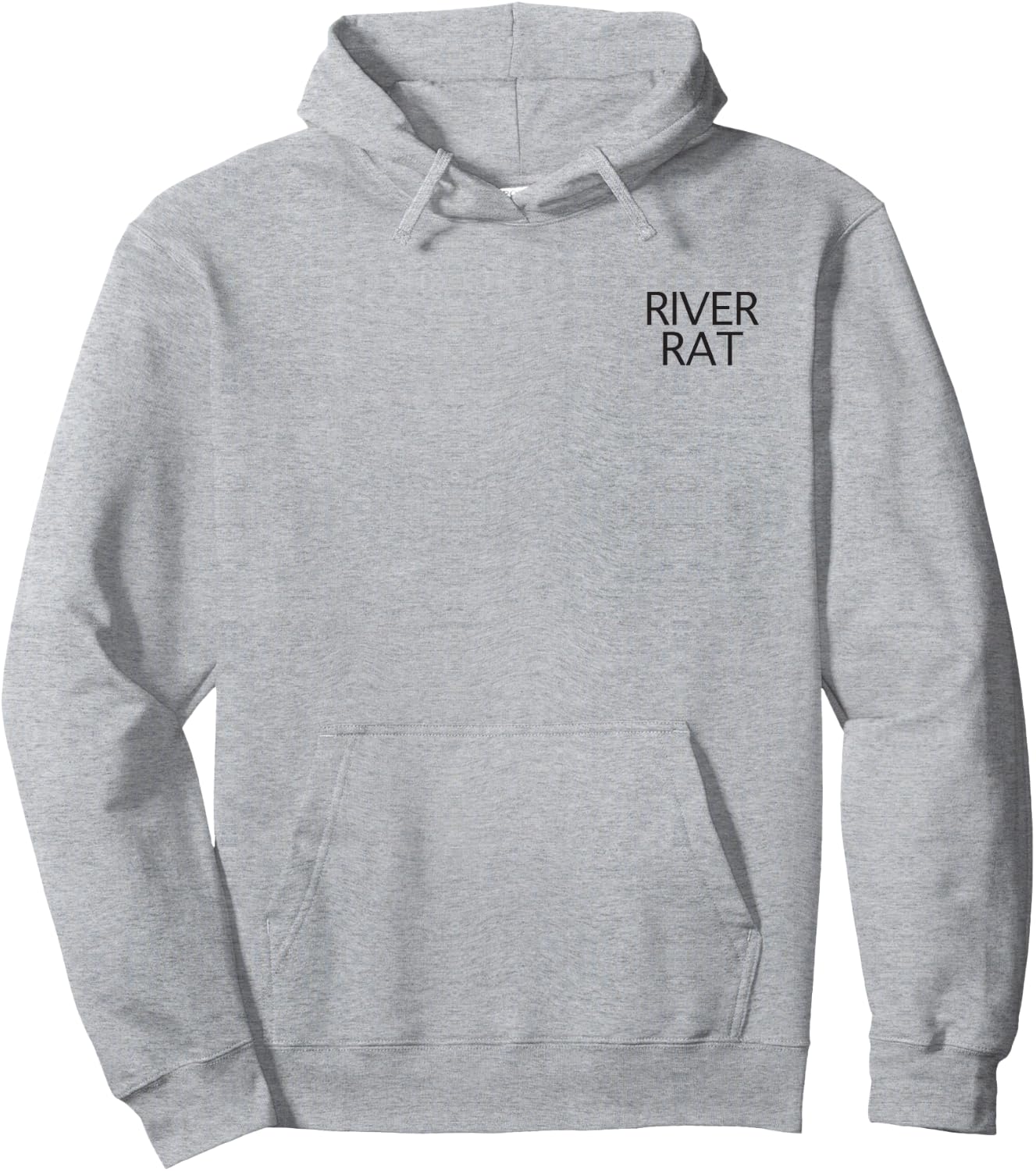 River Rat Pocket Print Summer Vacation Men Women Girls Kids Hoodie - Hoodie | Ash
