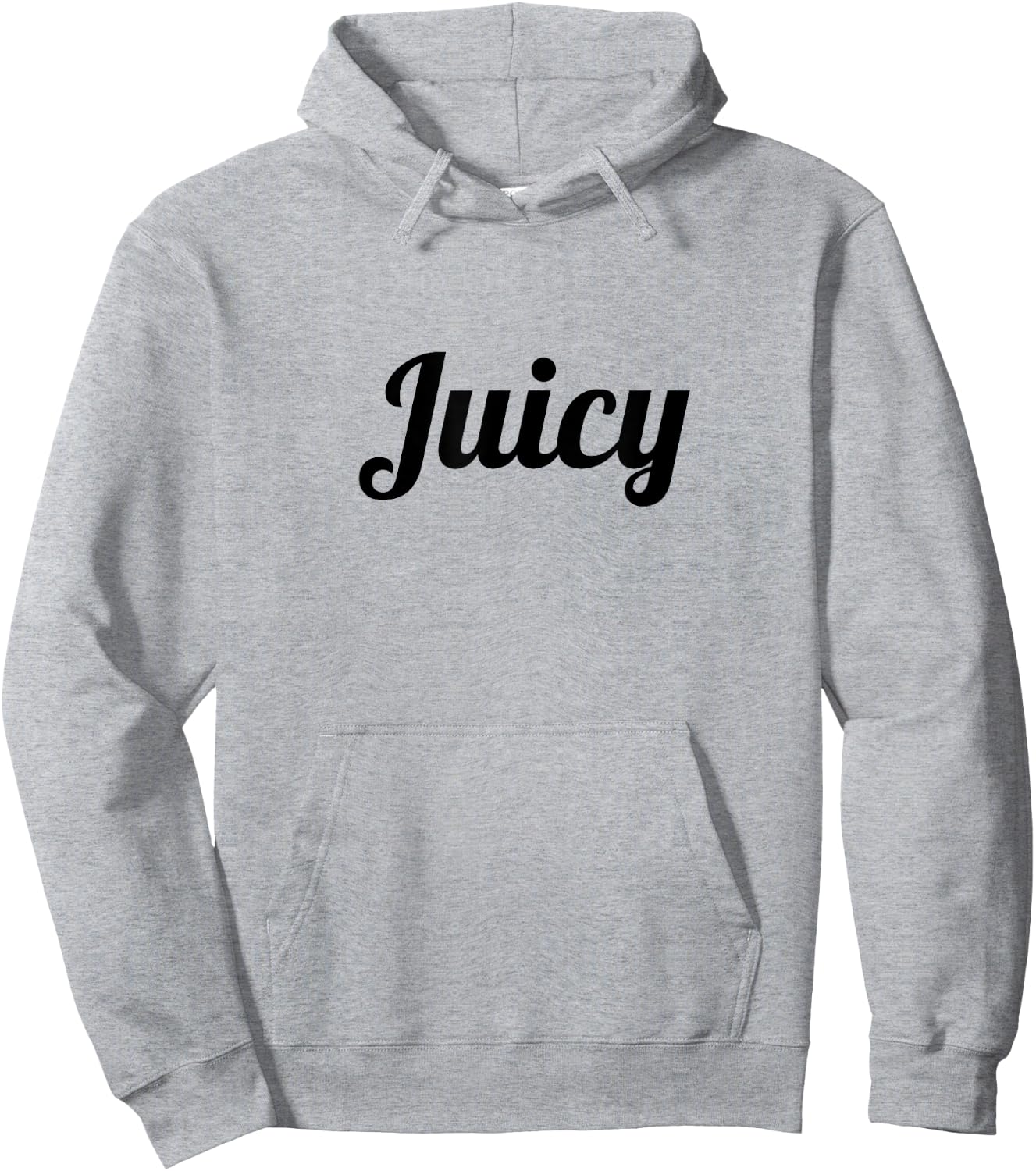 that says the Word - JUICY - on it | Cute Gift Hoodie - Hoodie | Ash