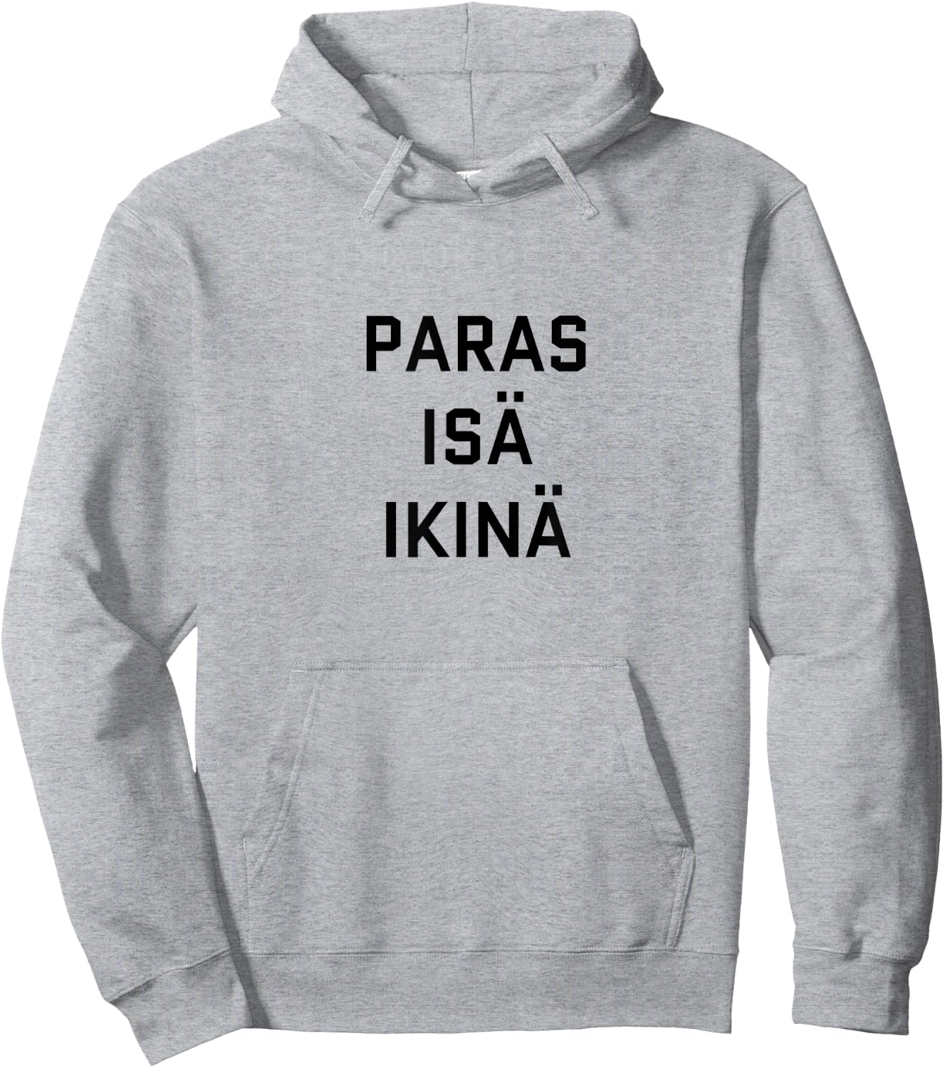 Best Dad Ever Finnish Language Funny Fathers Day Vacation Hoodie - Hoodie | Ash