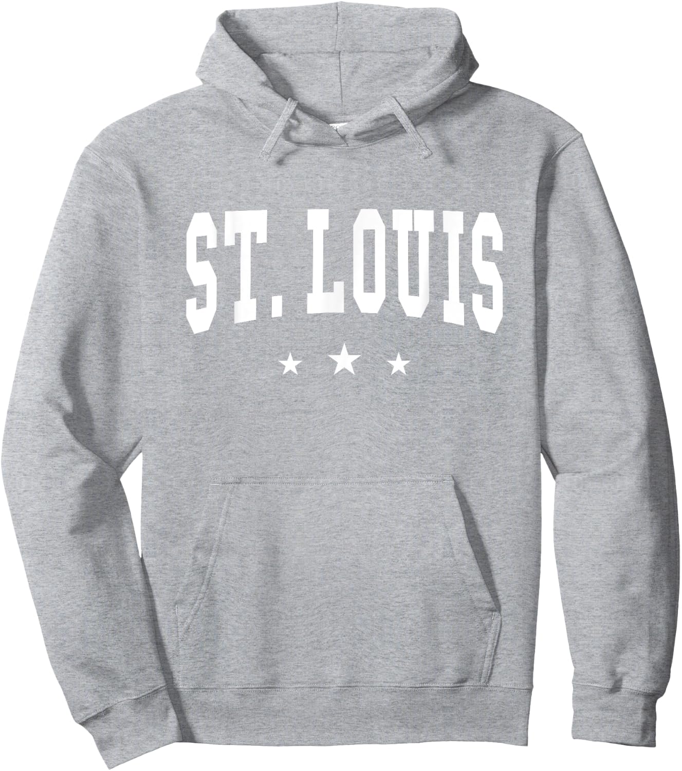 St. Louis - Preppy Varsity - Throwback Design - Classic Hoodie - Hoodie | Ash
