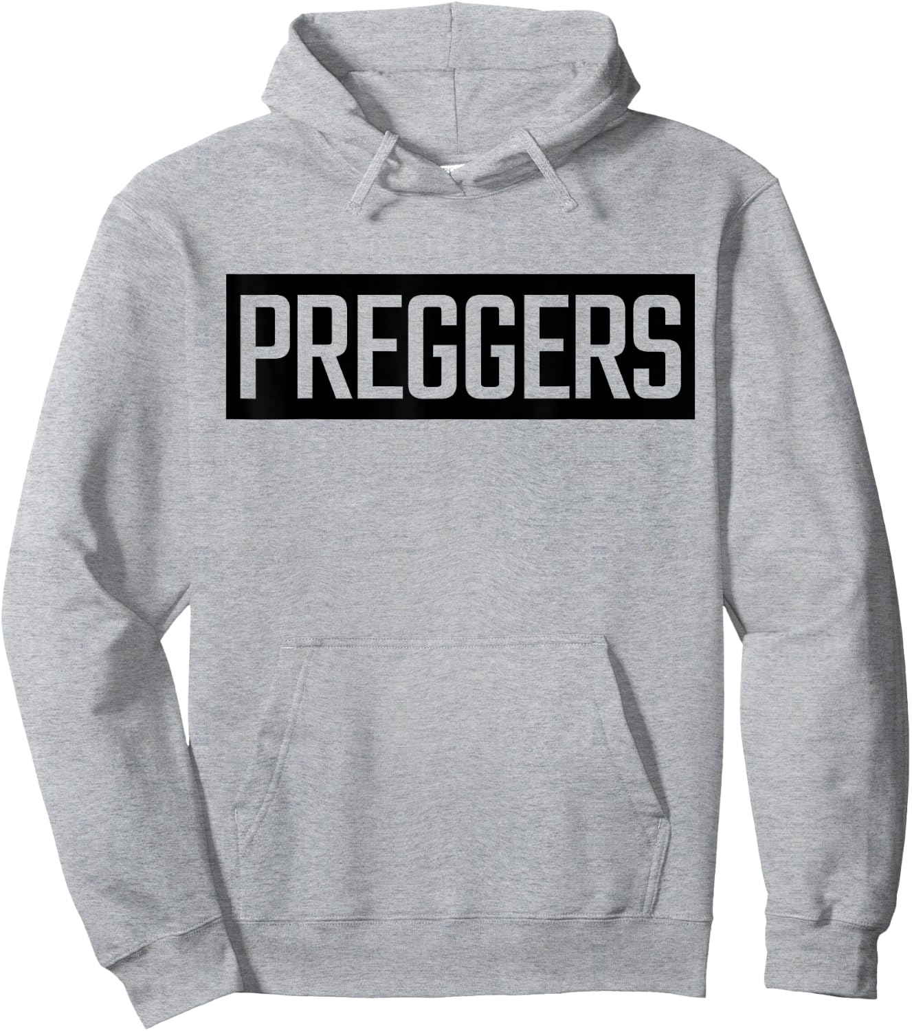 Preggers Hoodie - Hoodie | Ash