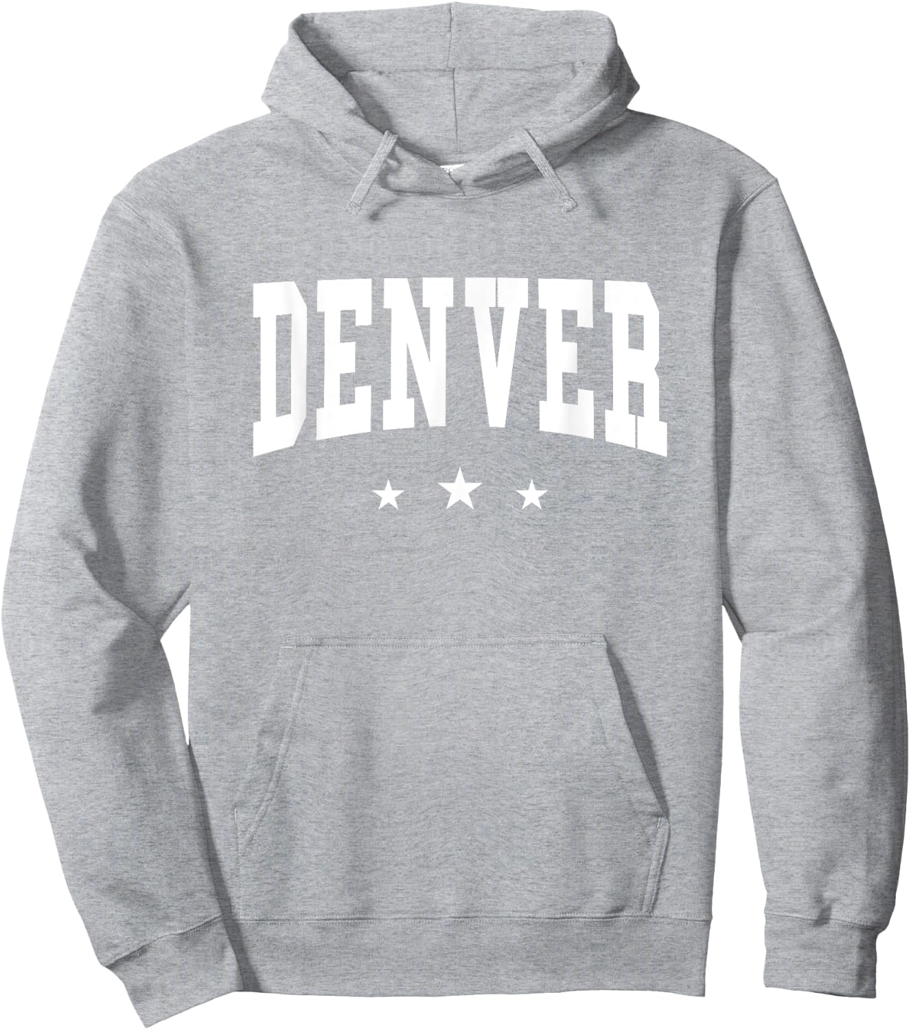 Denver - Preppy Varsity - Throwback Design - Classic Hoodie - Hoodie | Ash