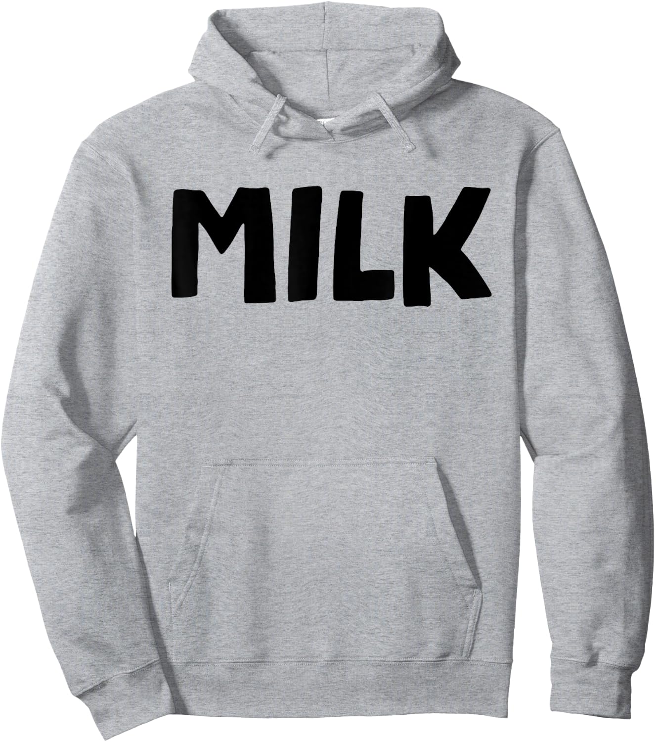 MILK and Cookies Couples Matching Halloween Easy Costume Hoodie - Hoodie | Ash