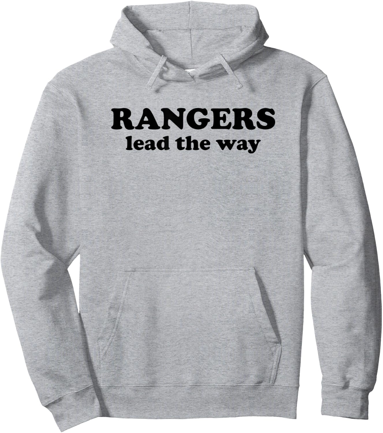 Rangers Lead the Way Hoodie - Hoodie | Ash