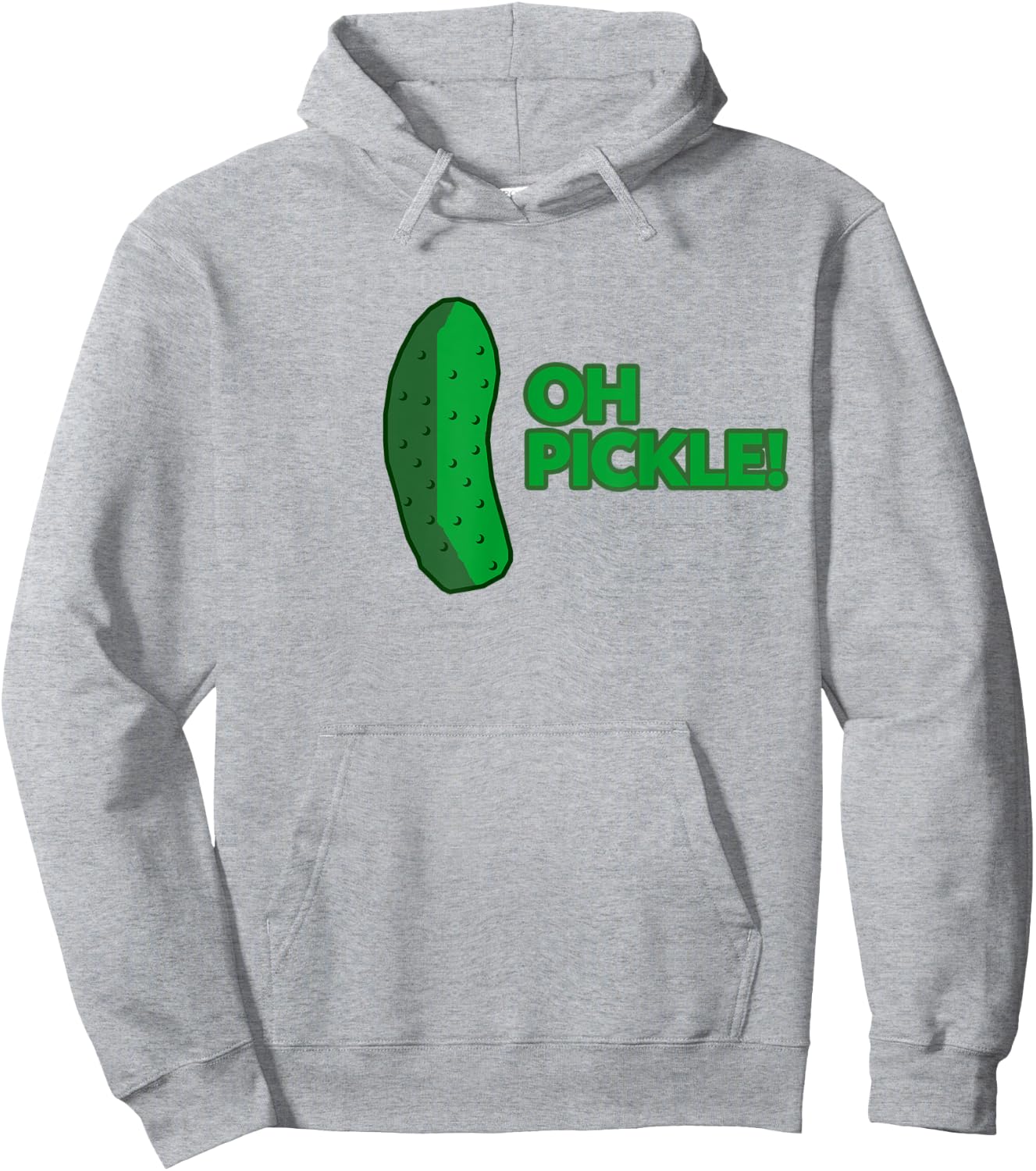 Oh Pickle! Hoodie - Hoodie | Ash