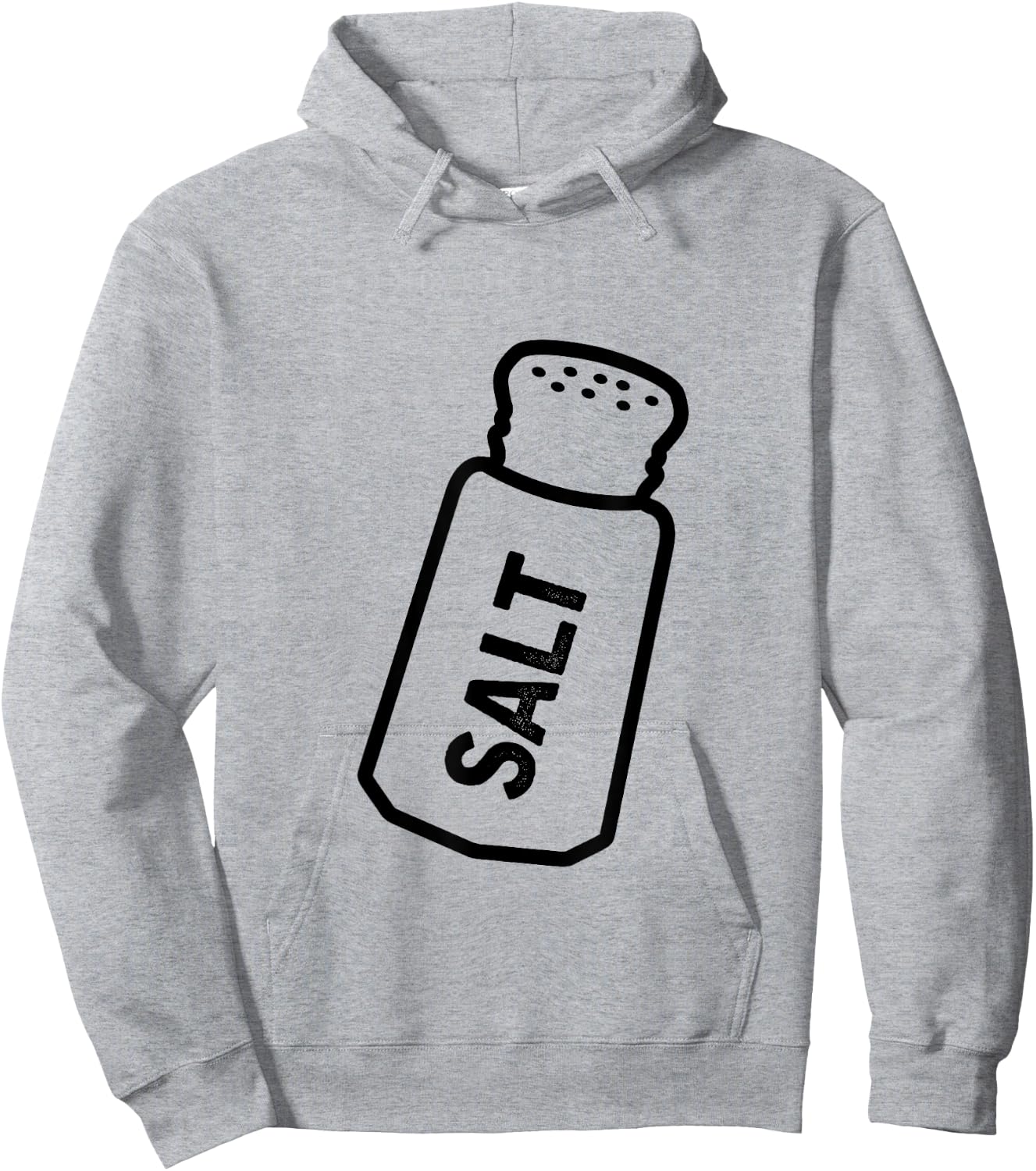 Salt & Pepper BFF Costume Lazy Halloween Costume Hoodie - Hoodie | Ash