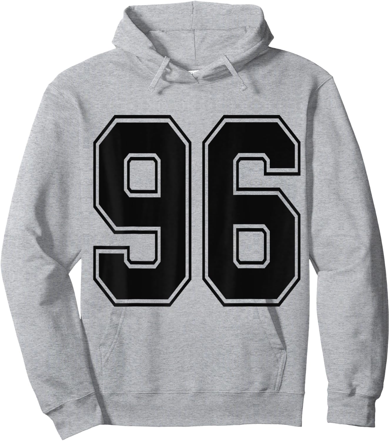#96 Number 96 Sports. Jersey My Favorite Player #96 Hoodie - Hoodie | Ash
