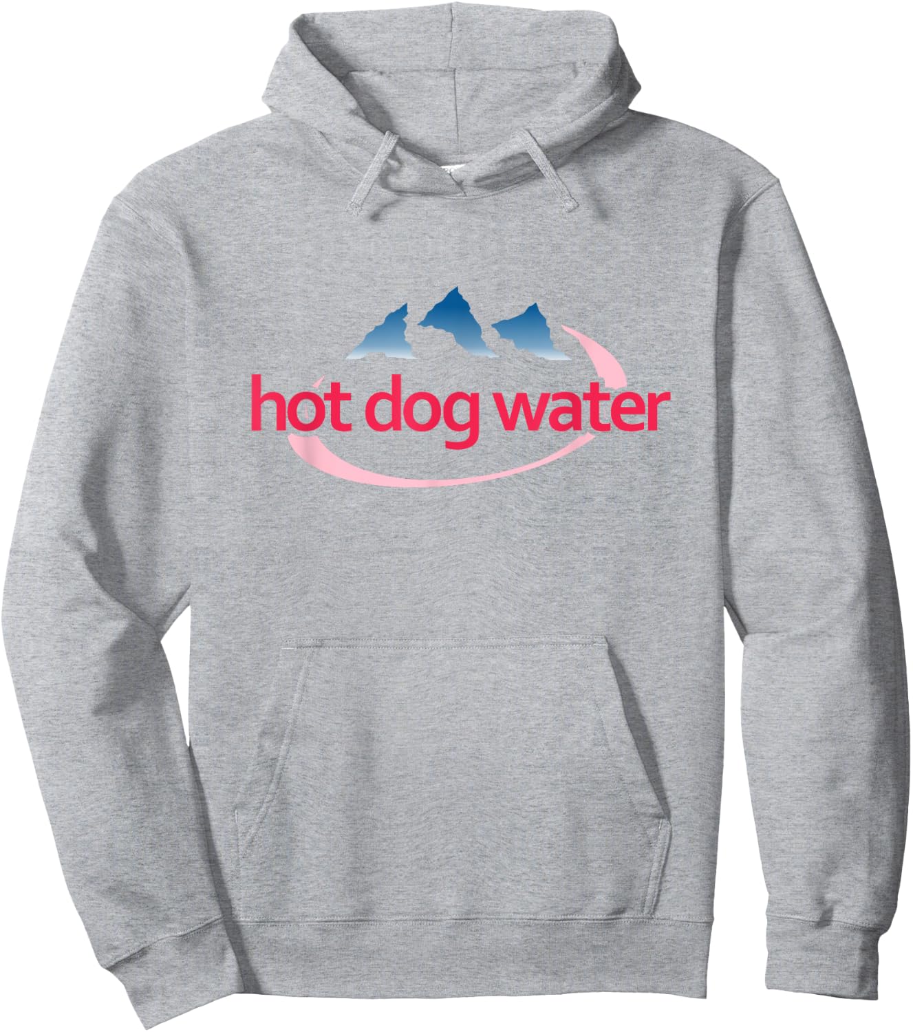 Hot Dog Water - Meme Funny Bottled Water Hoodie - Hoodie | Ash