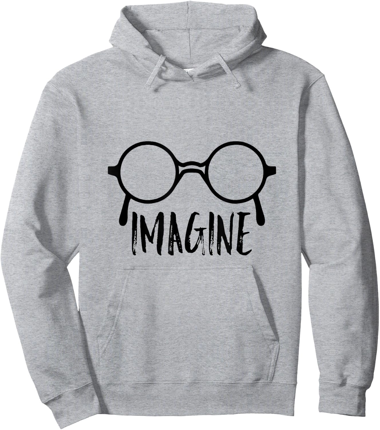 IMAGINE - round glasses 1980s 1970s 1960s Hoodie - Hoodie | Ash