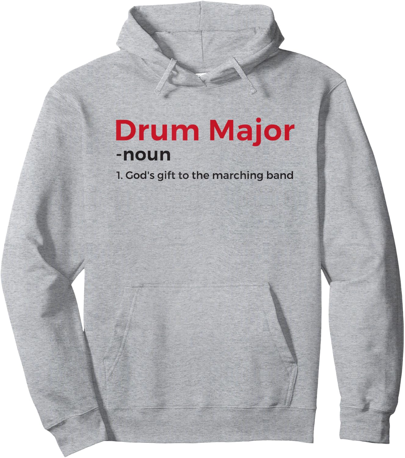 Drum Major Definition Hoodie - Hoodie | Ash