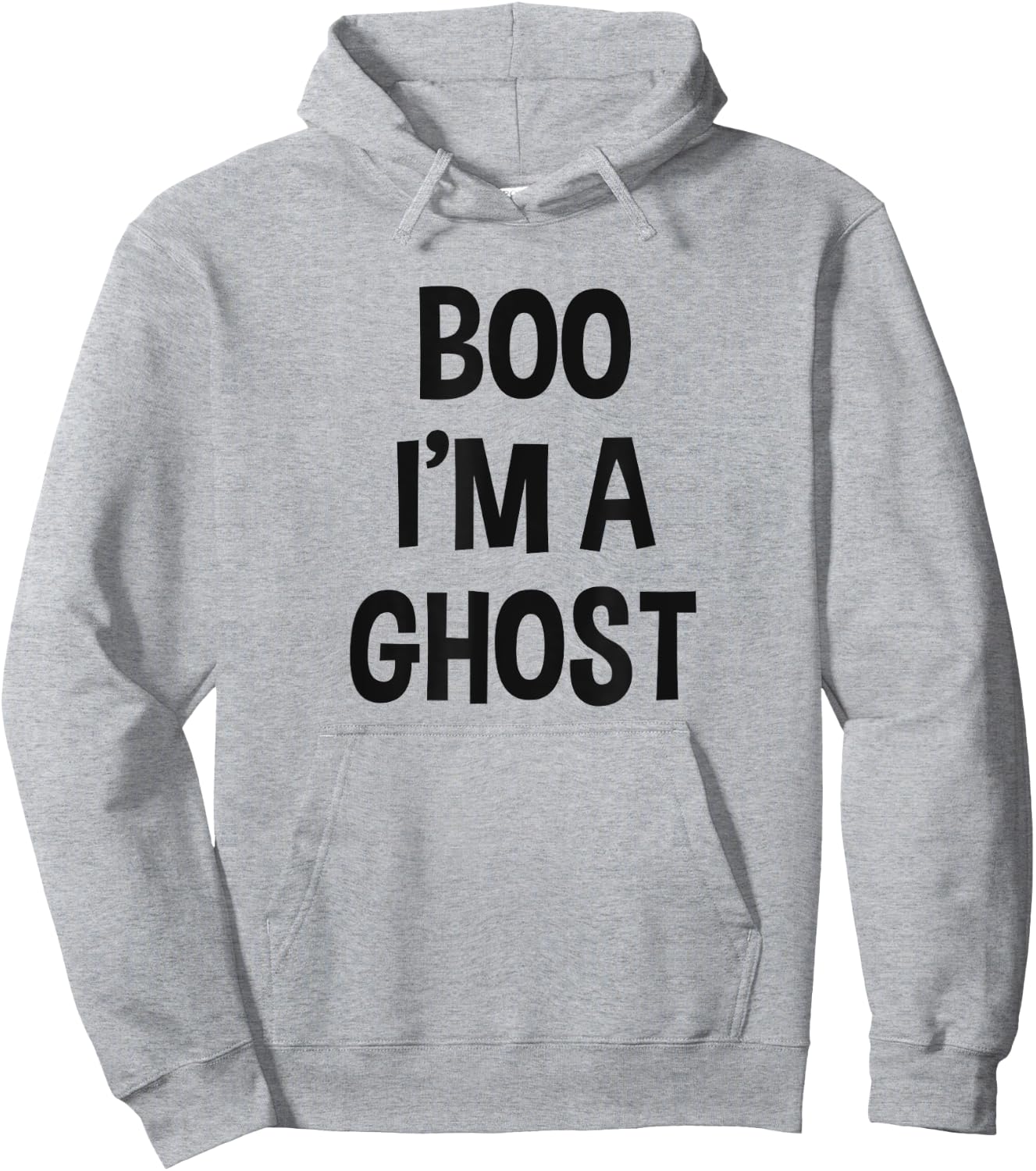 Halloween Ghost Costume Shirt Boo I'm A Ghost Hoodie - Hoodie | Ash