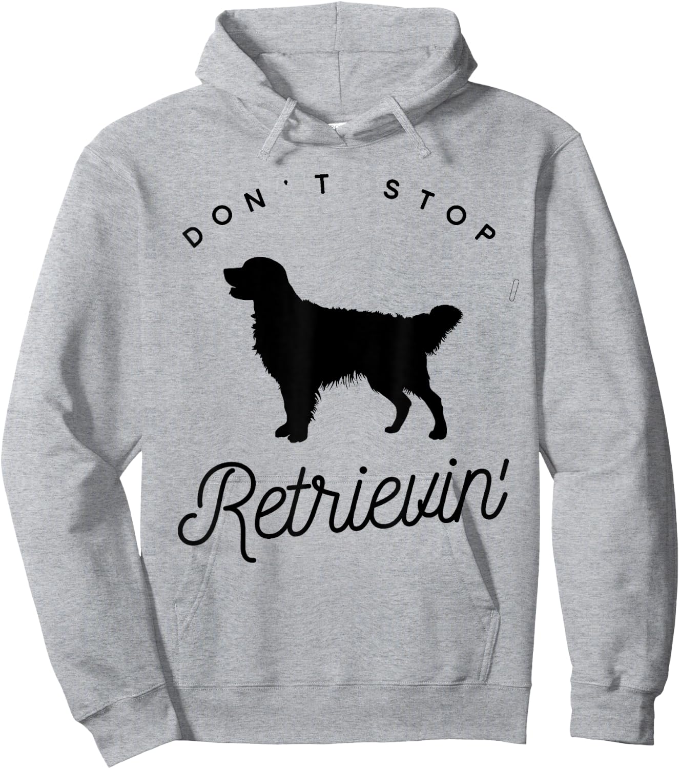 Golden Retriever Don't Stop Retrieving Shirt Hoodie - Hoodie | Ash