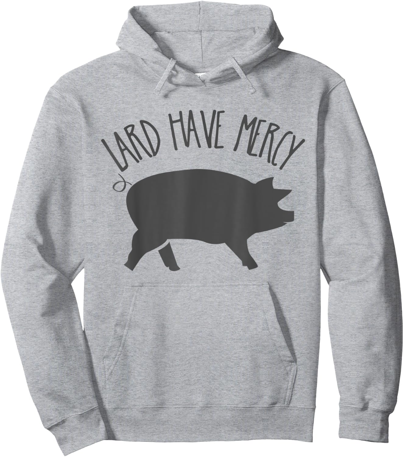 Lard Have Mercy Funny Pig Shirt Hoodie - Hoodie | Ash