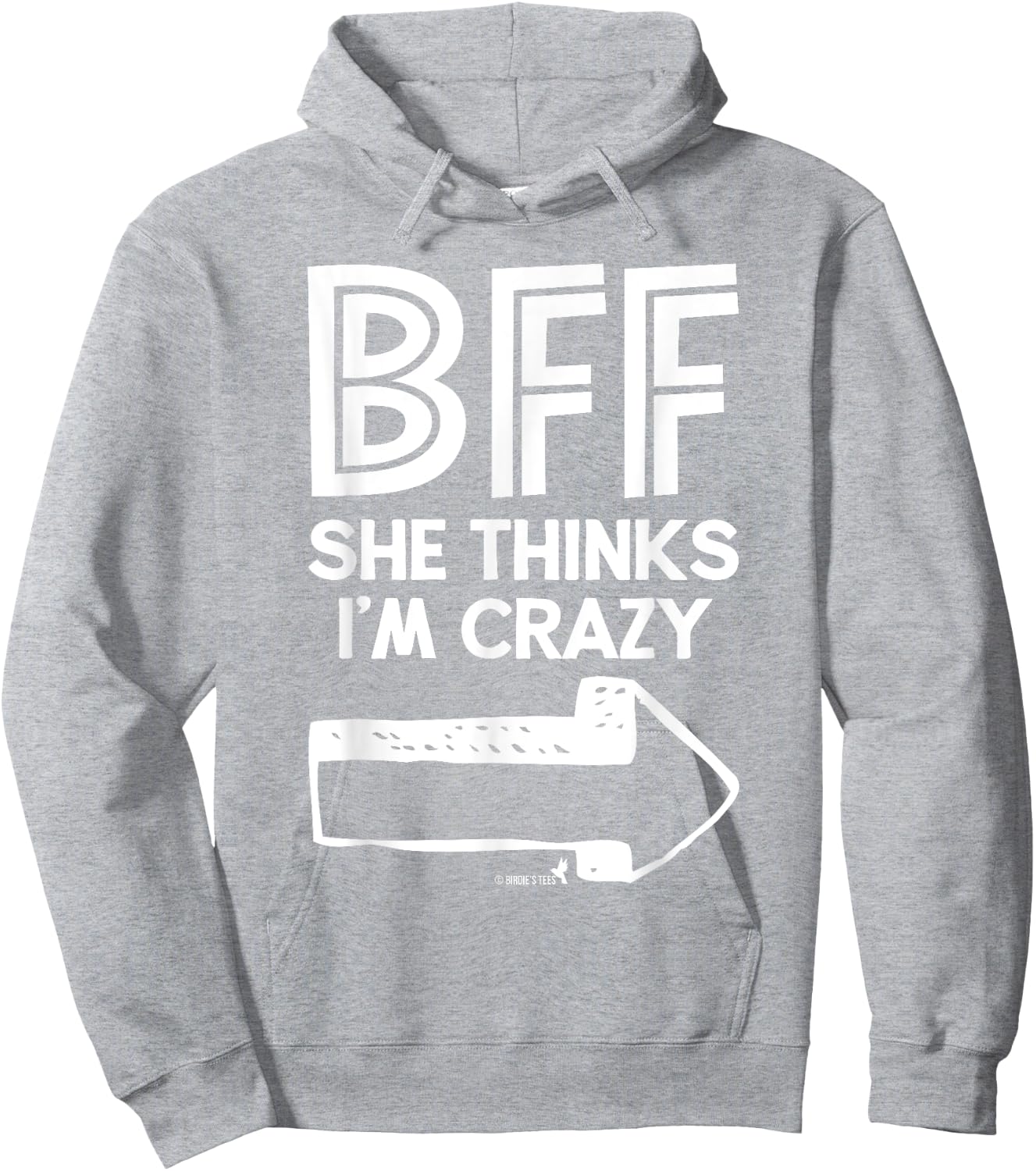 Best Friend BFF Part 1 of 2 Funny Humorous Hoodie - Hoodie | Ash