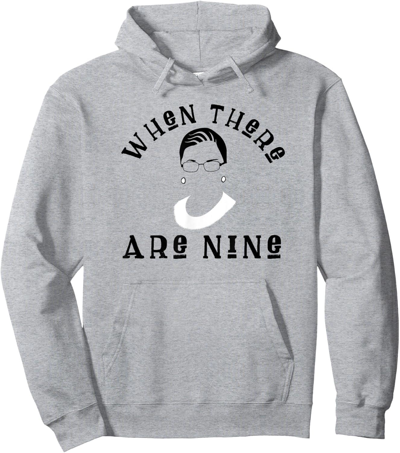 Ruth Bader Ginsburg Female Attorney Feminist Hoodie - Hoodie | Ash