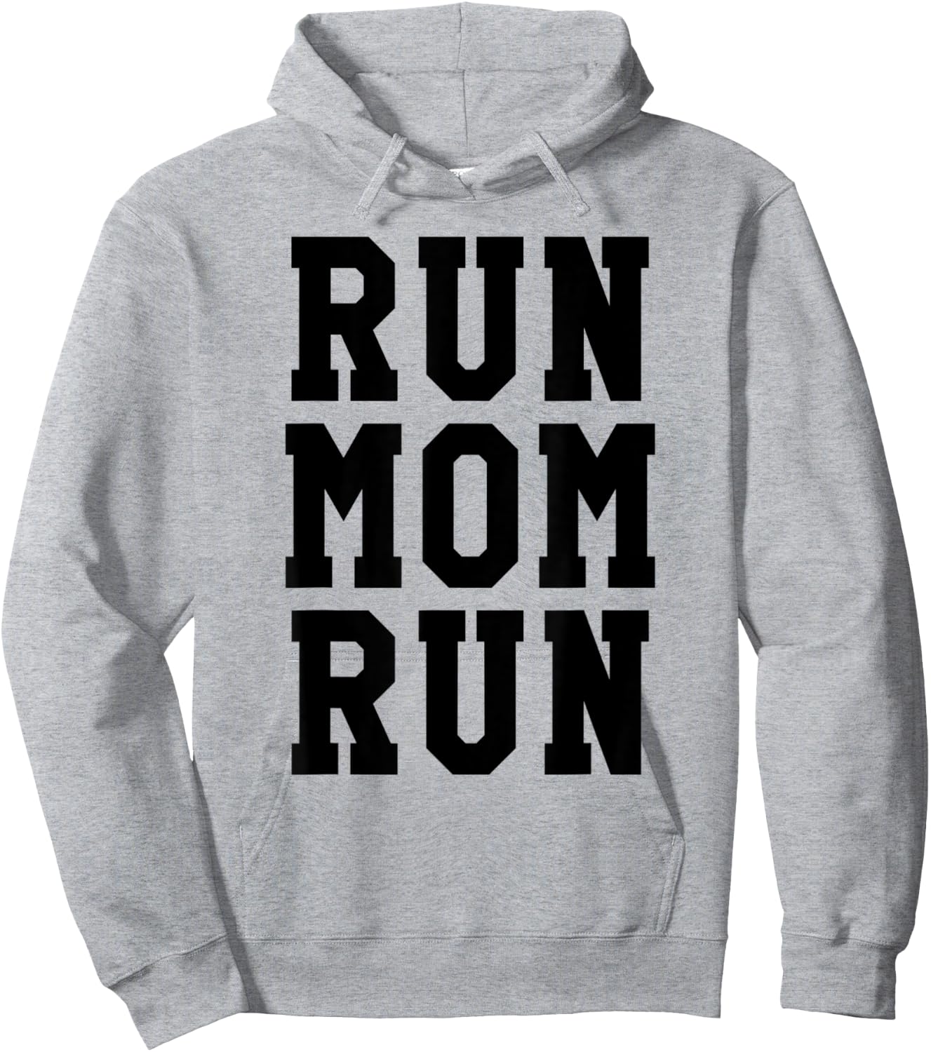 Funny Run Mom Marathon 5k Family Race Day Gift Hoodie - Hoodie | Ash