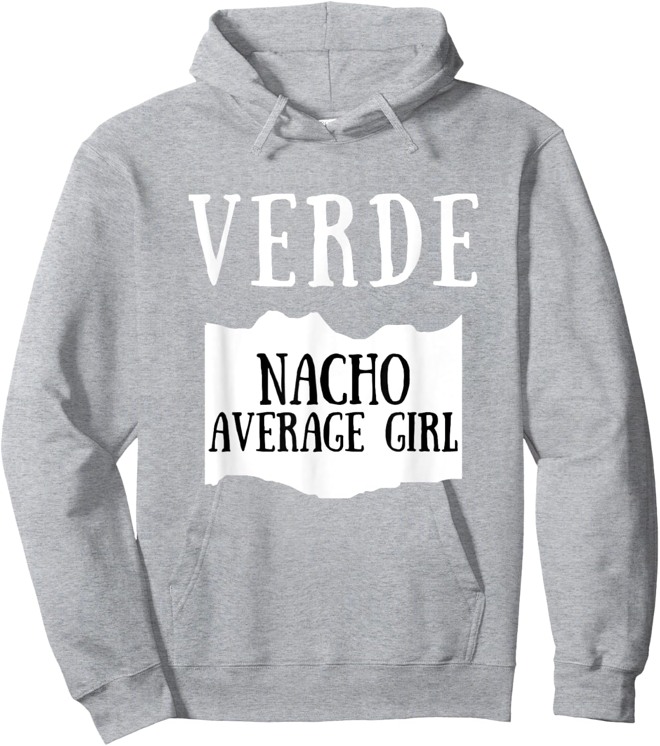 Nacho Average Girl Verde Hot Sauce Group Costume Hoodie - Hoodie | Ash