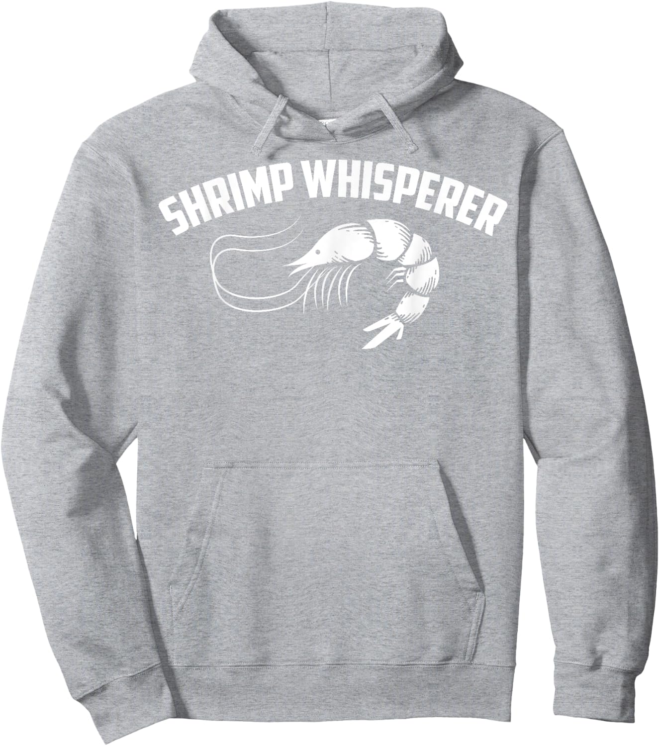 Shrimp Whisperer Shirt | Cool Glam Shrimping Gift Hoodie - Hoodie | Ash
