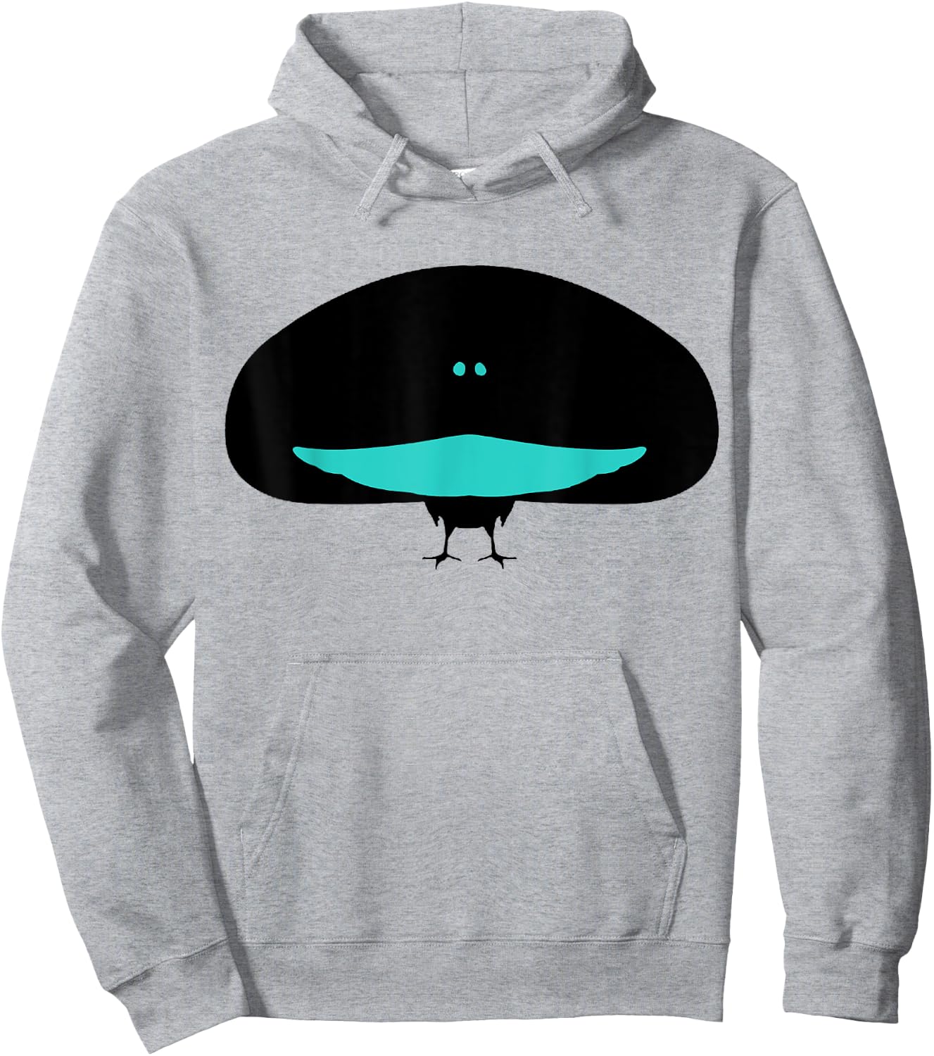 Superb Bird of Paradise Courtship Animal Hoodie - Hoodie | Ash