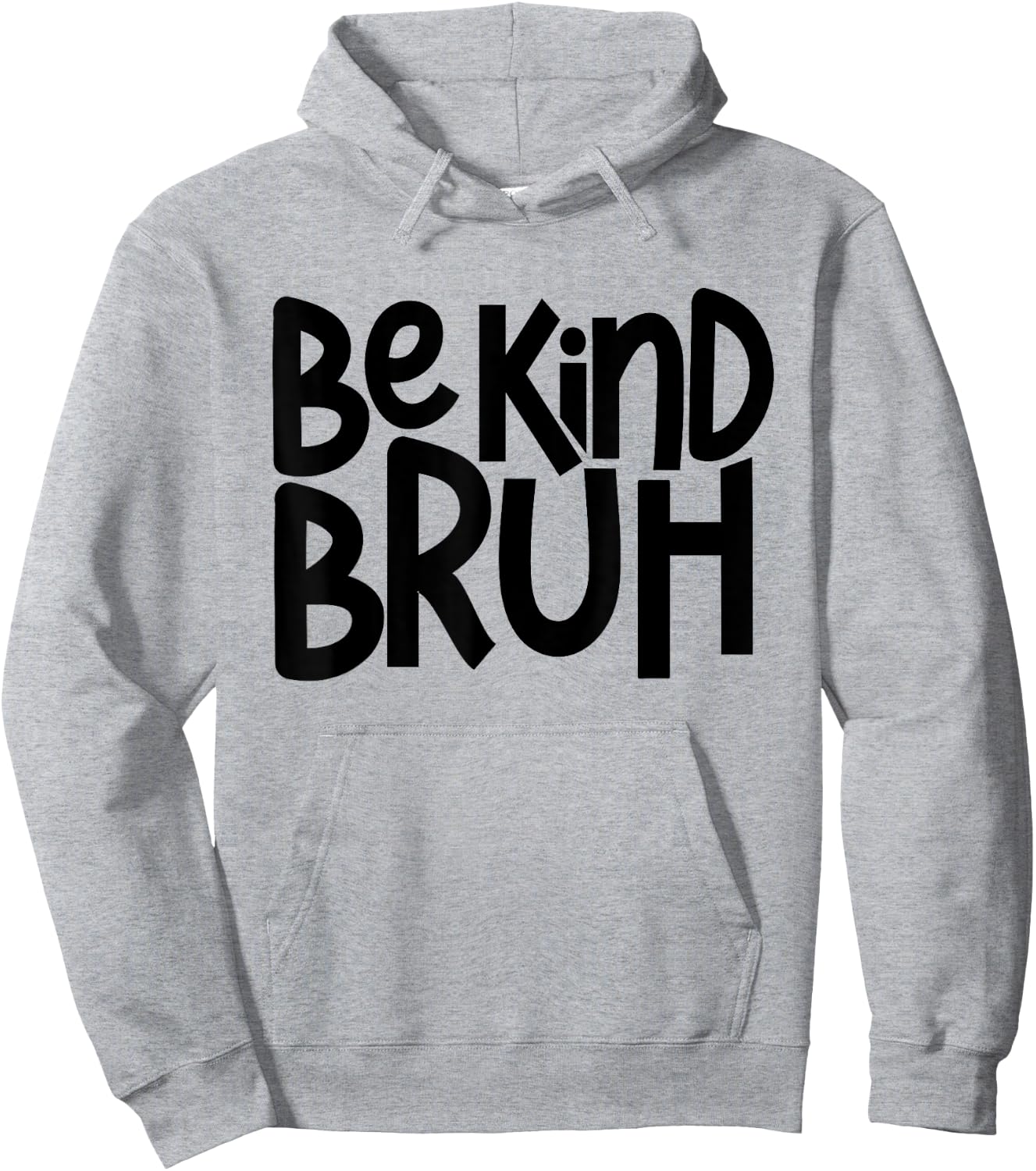 Be Kind Bruh Anti Bullying Kindness Orange Unity Day Hoodie - Hoodie | Ash