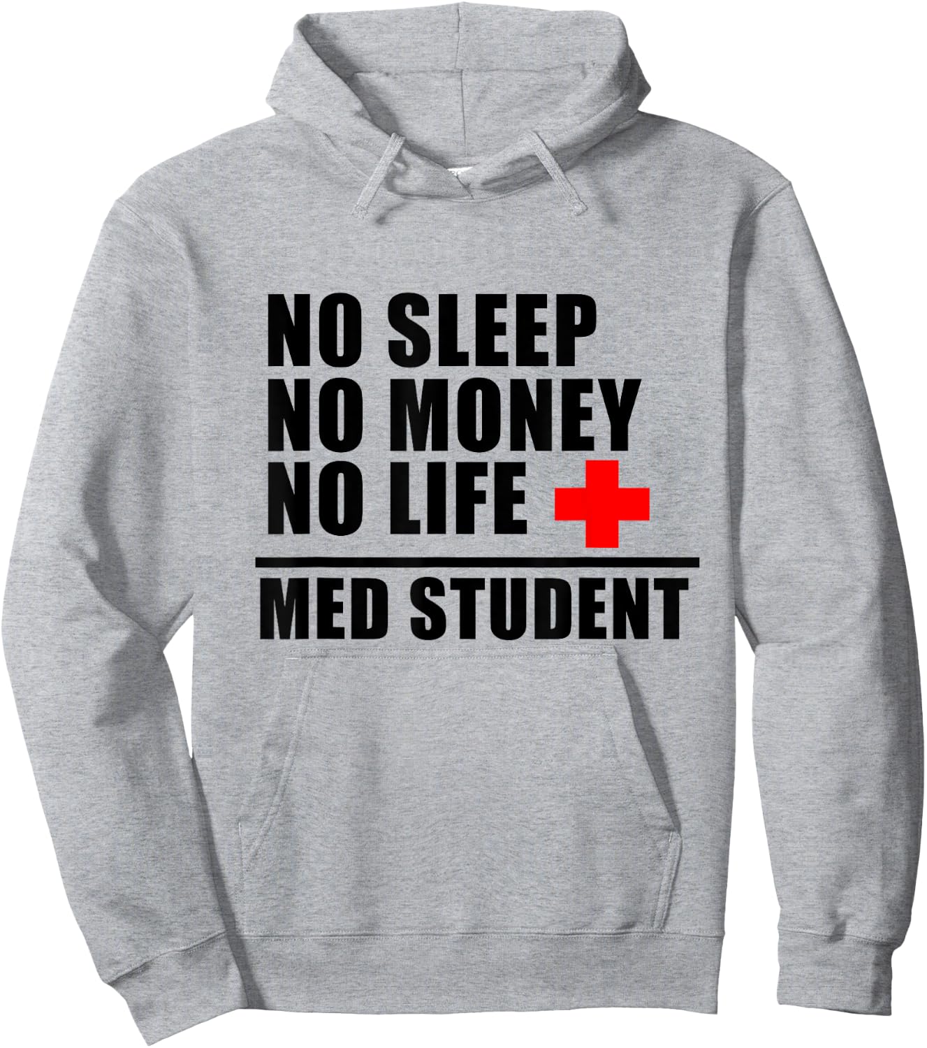 Funny Med School T Shirt:Trust Me Im Almost A Doctor Hoodie - Hoodie | Ash