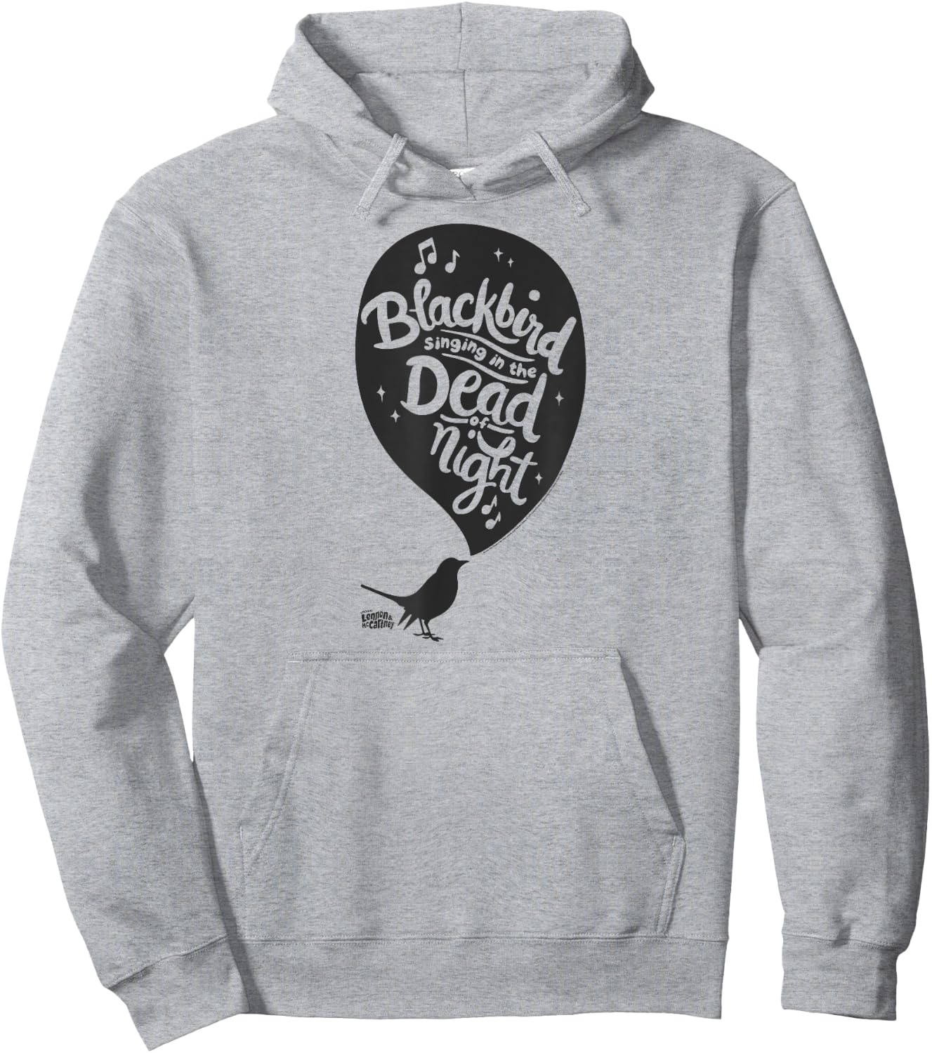 Lyrics by Lennon and McCartney - Blackbird Hoodie - Hoodie | Ash