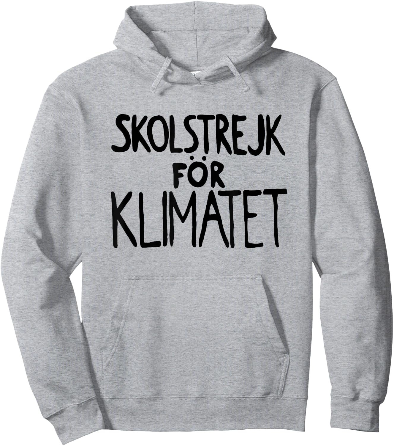 Skolstrejk för Klimatet - School Strike for the Climate Hoodie - Hoodie | Ash