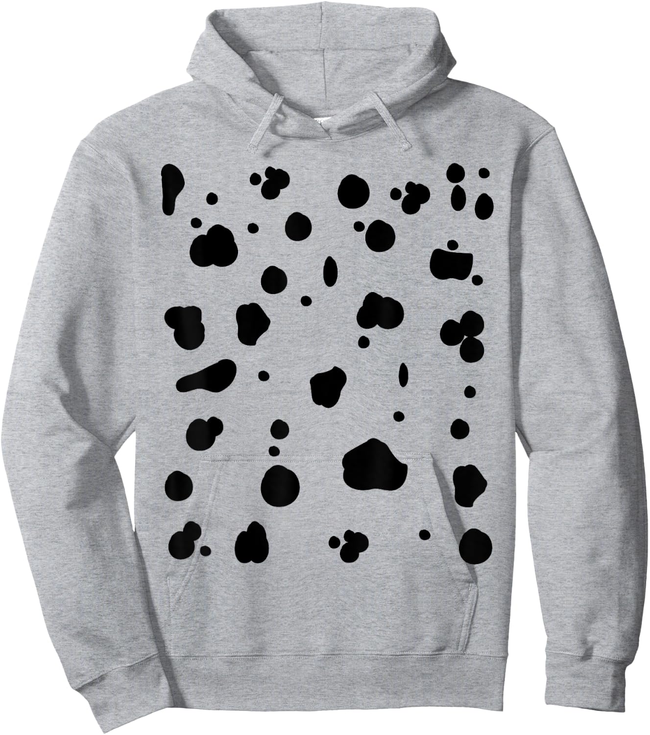 Dalmatian Dog Animal Halloween Costume Funny Gift Women Kids Hoodie - Hoodie | Ash